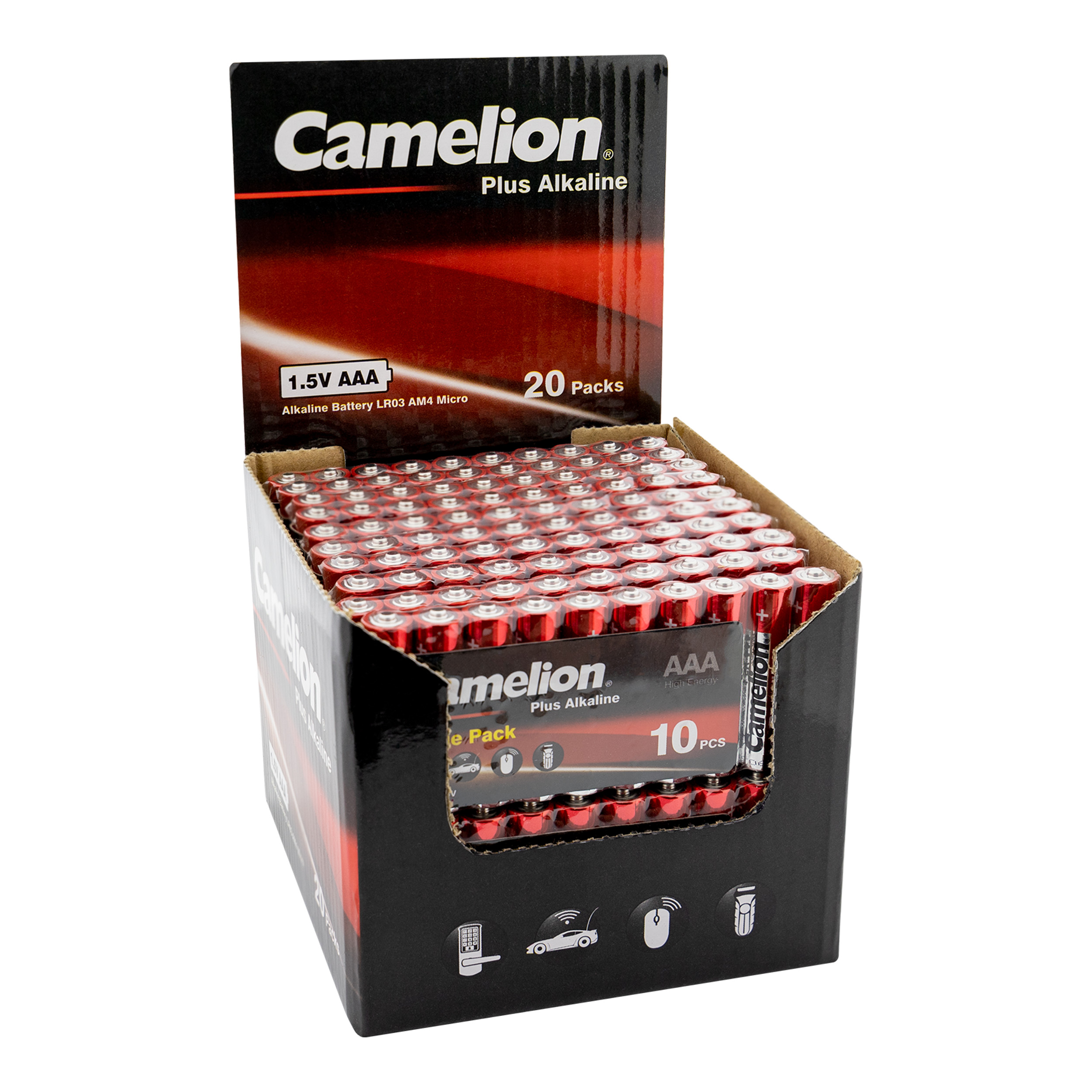 CAMELION Plus ALKALINE AAA/LR03 SP10
