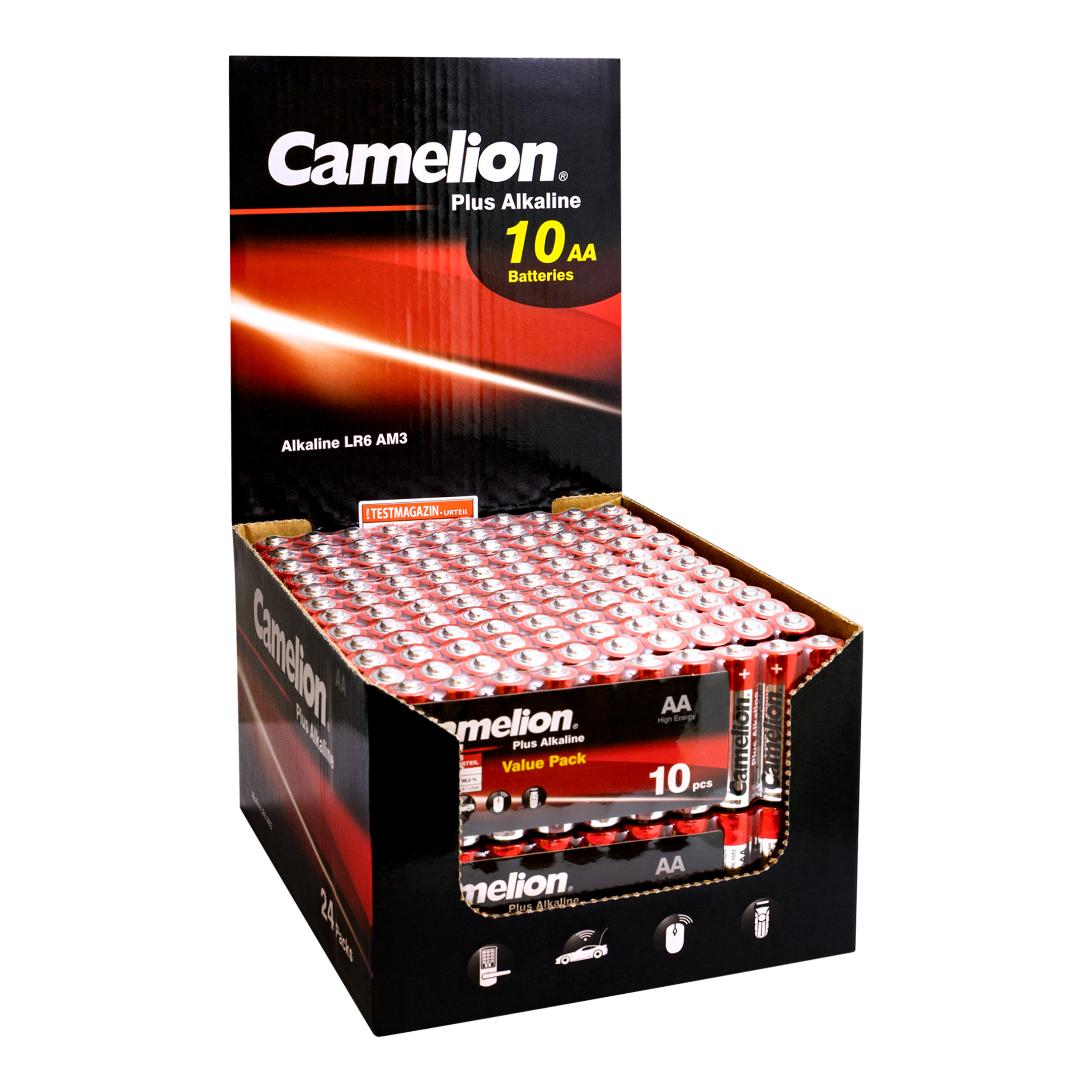 CAMELION Plus Alkaline AA/LR6 SP10