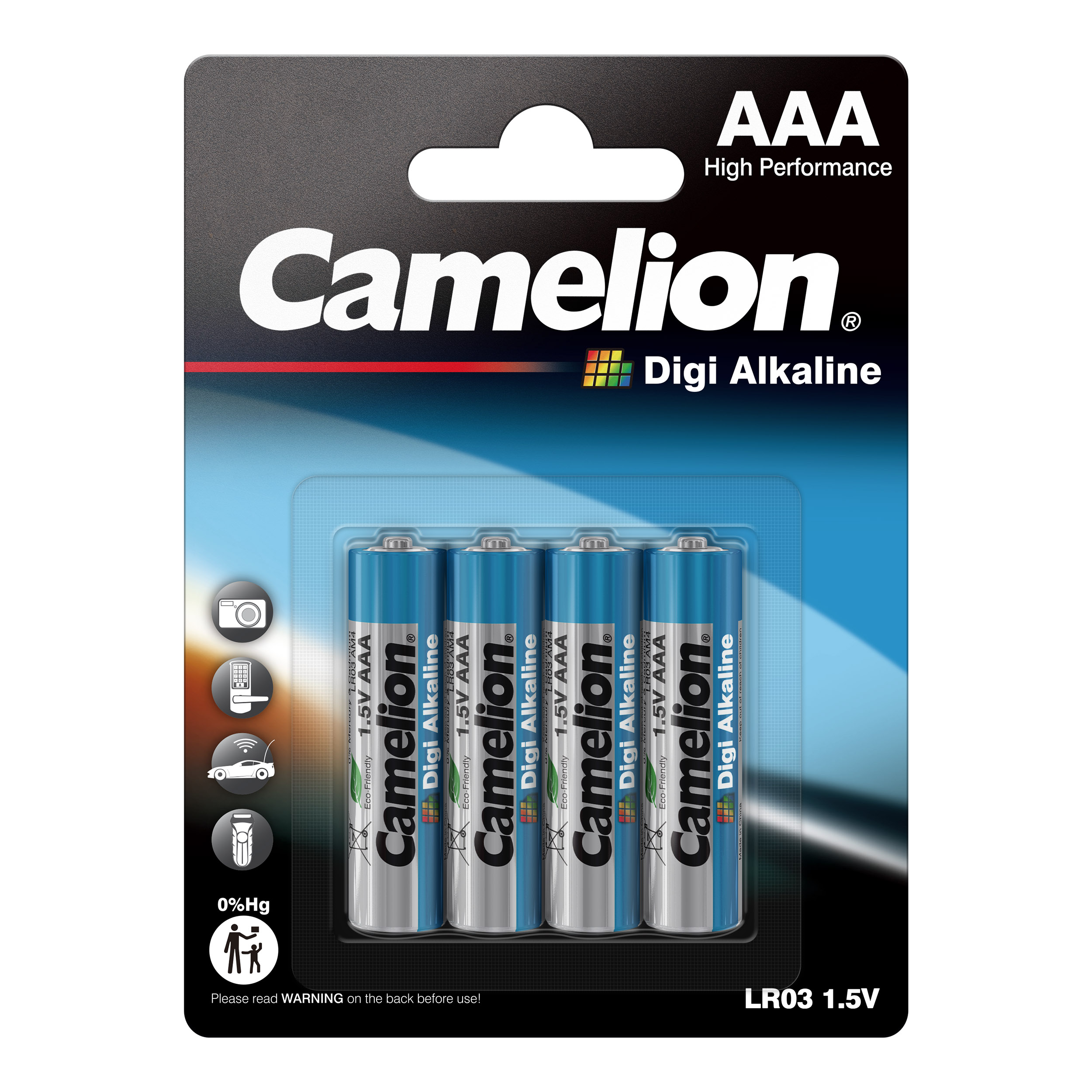 CAMELION Digi alkáli LR03 / Micro / BP4