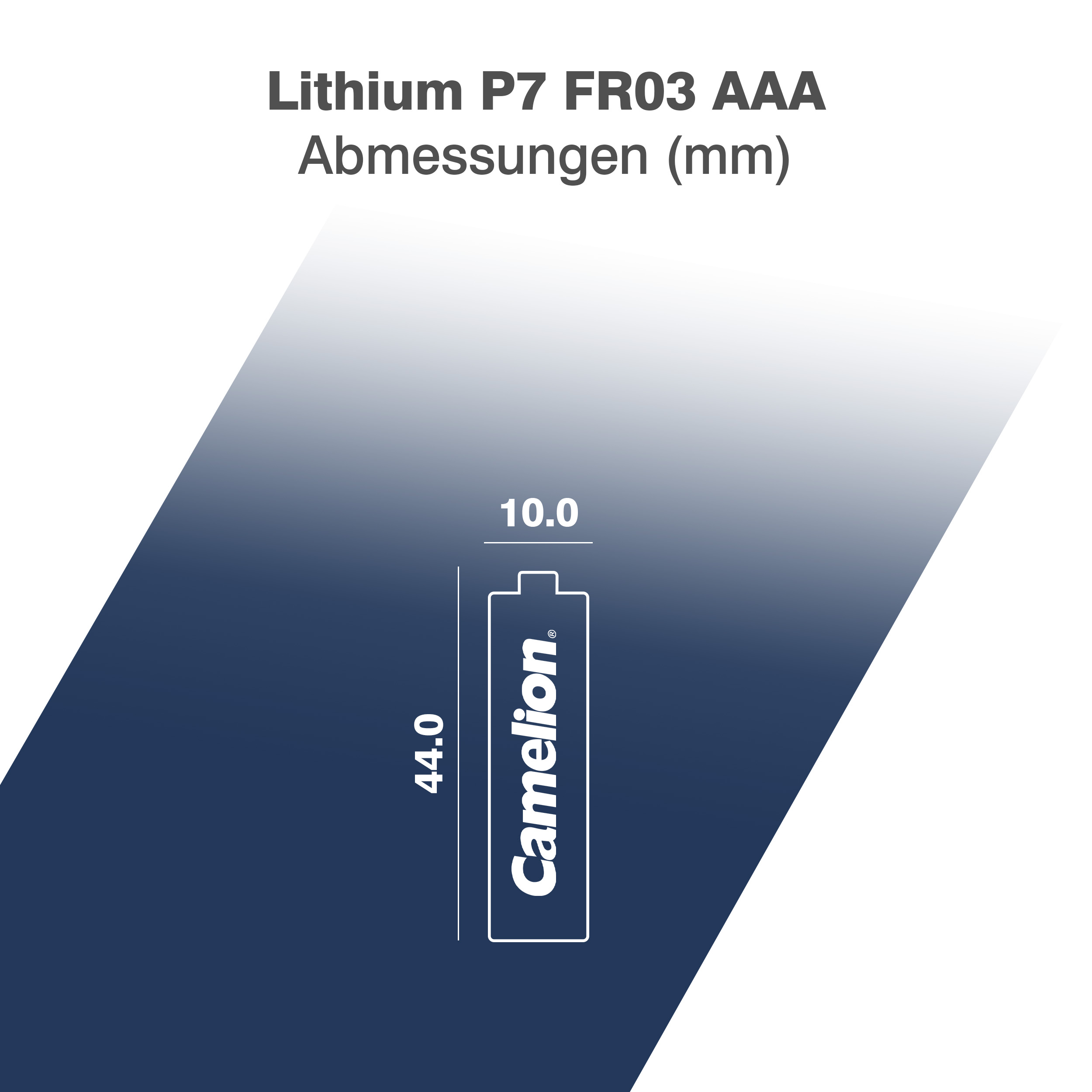 CAMELION Lithium FR03 / AAA / BP2