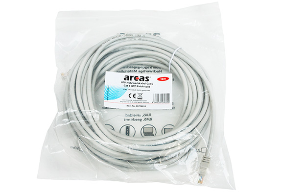 ARCAS Netzwerkkabel Cat 6 UTP / 10m