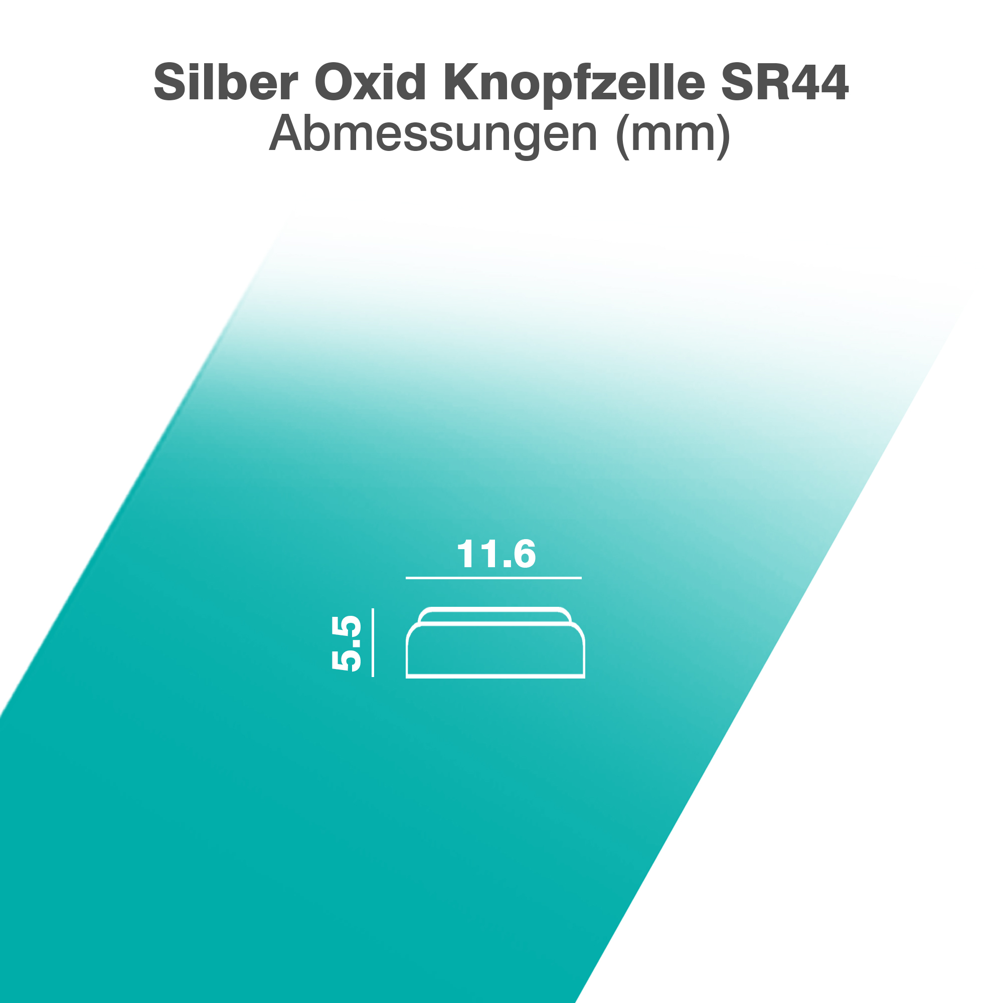 CAMELION Silber Oxid SR44 / G13 / 357 / BP1