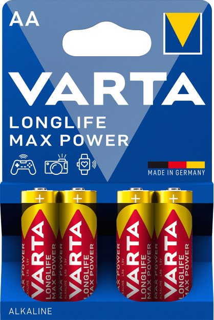 VARTA Longlife Max Power /  4706 / LR6 / AA / BP4