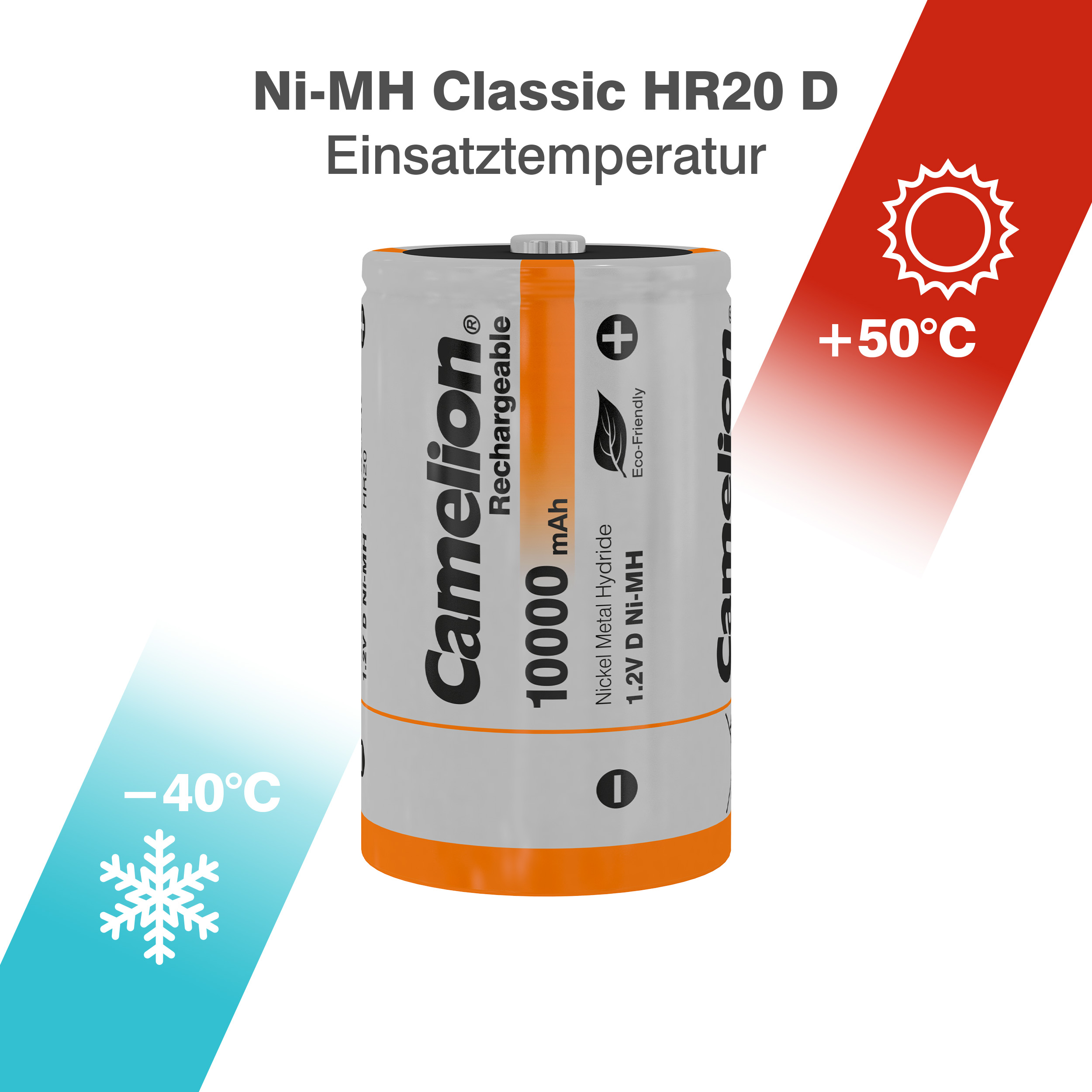 CAMELION Ni-MH HR20 D 10000mA 
BP2