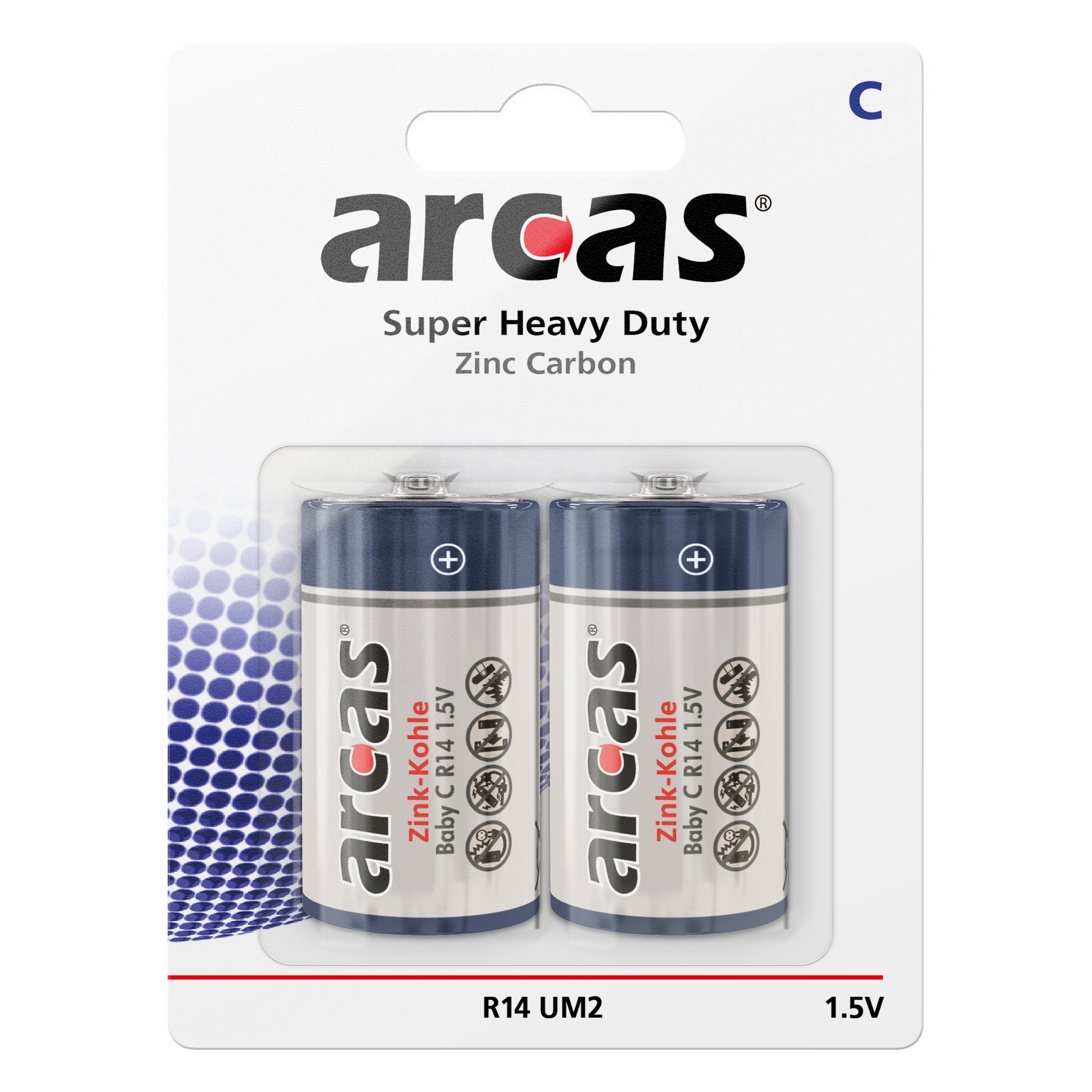 ARCAS R14 / C / Baby / 1,5V - BP2