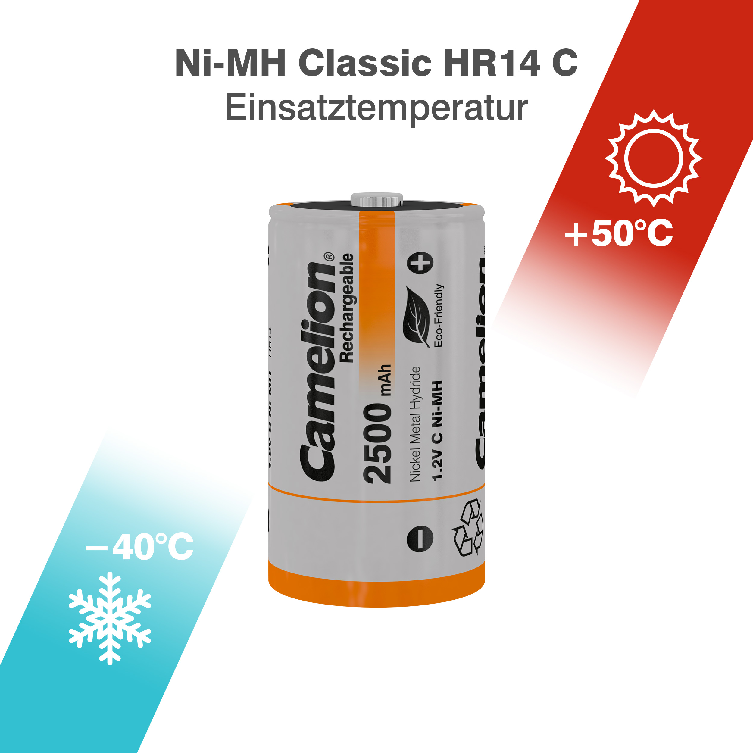 CAMELION Ni-MH HR14 C 2500mA 
BP2