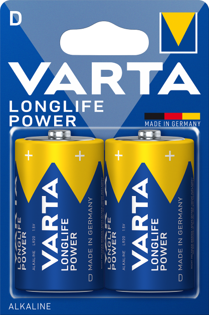 VARTA LongLife Power / 4920 / LR20 / D / BP2