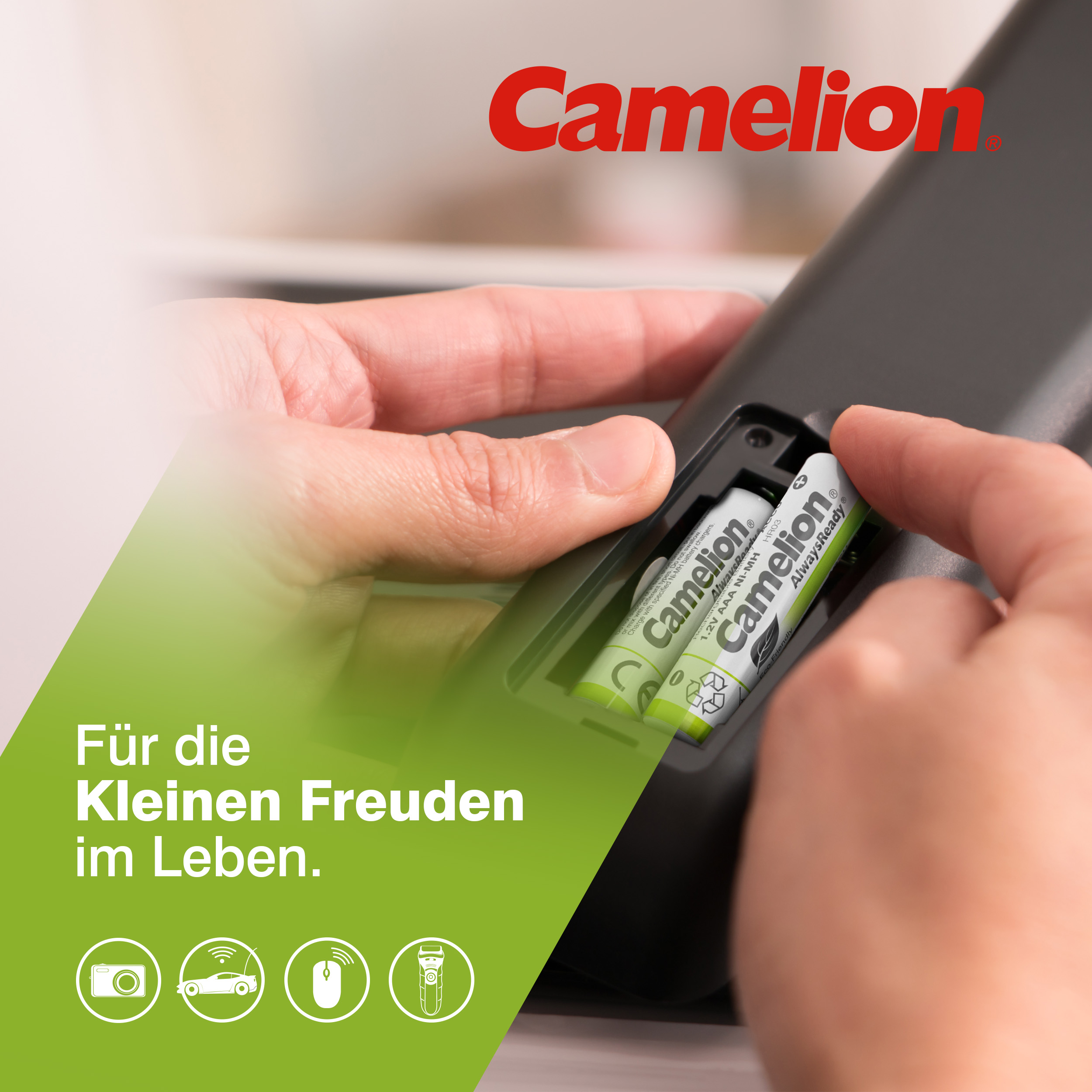 CAMELION NI-MH Always Ready HR03 / AAA / 1100mAh / BP2