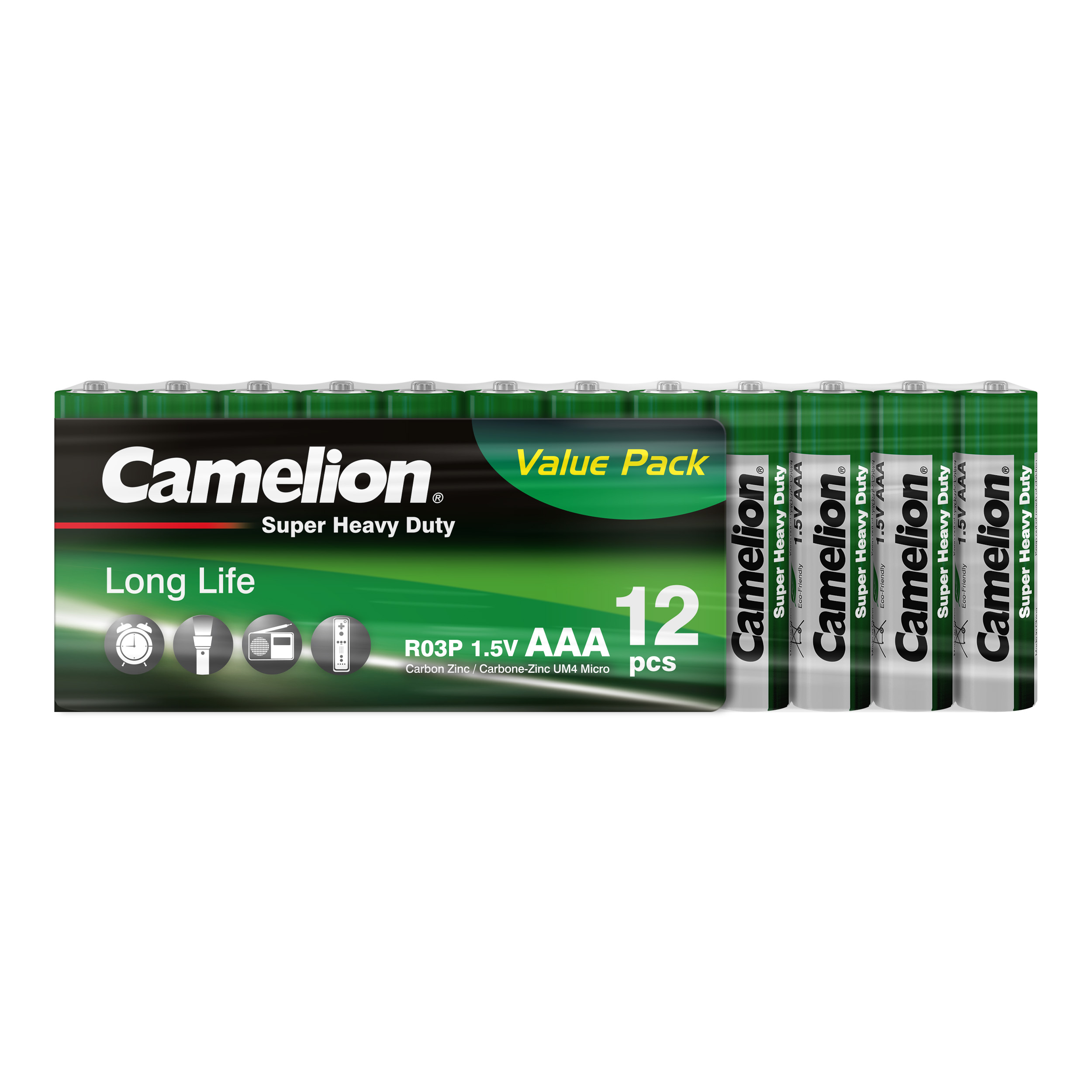 CAMELION R03 AAA Grün / SP12