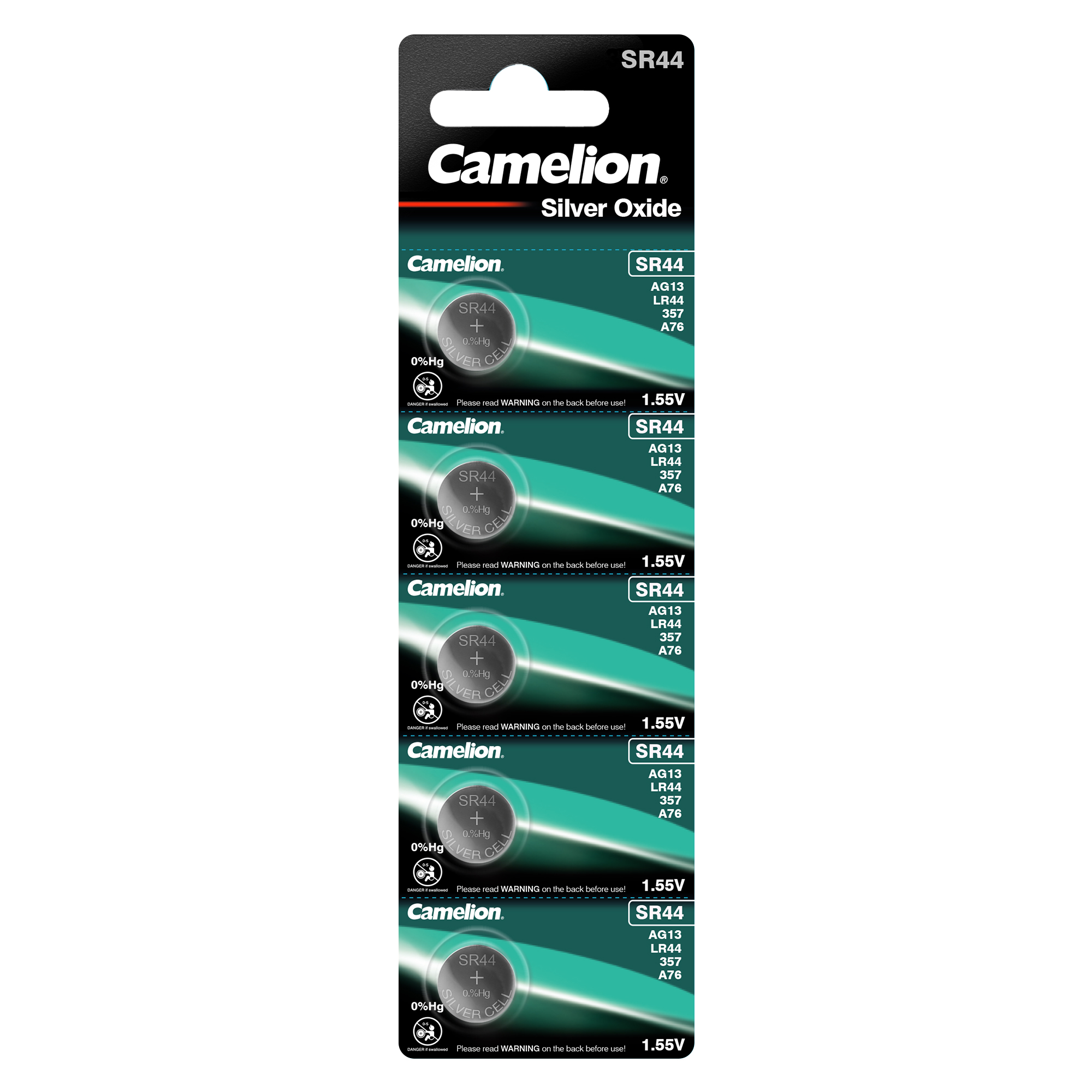 CAMELION Silber Oxid SR44 / G13 / 357 / BP5