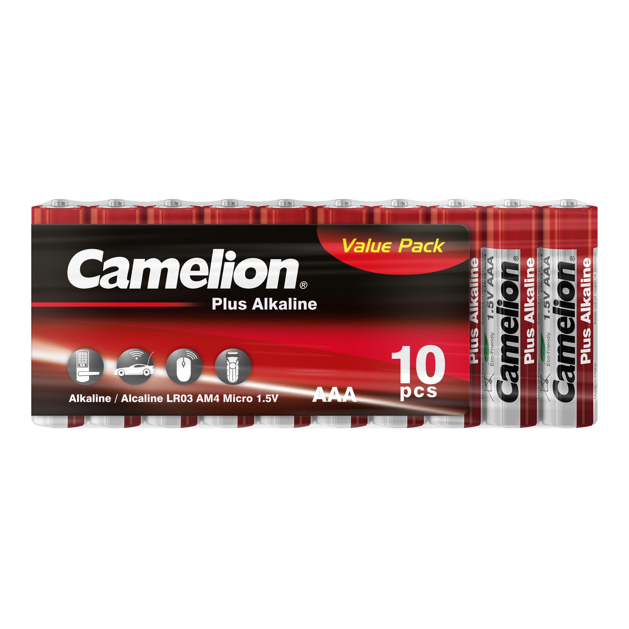 CAMELION Plus ALKALINE AAA/LR03 SP10