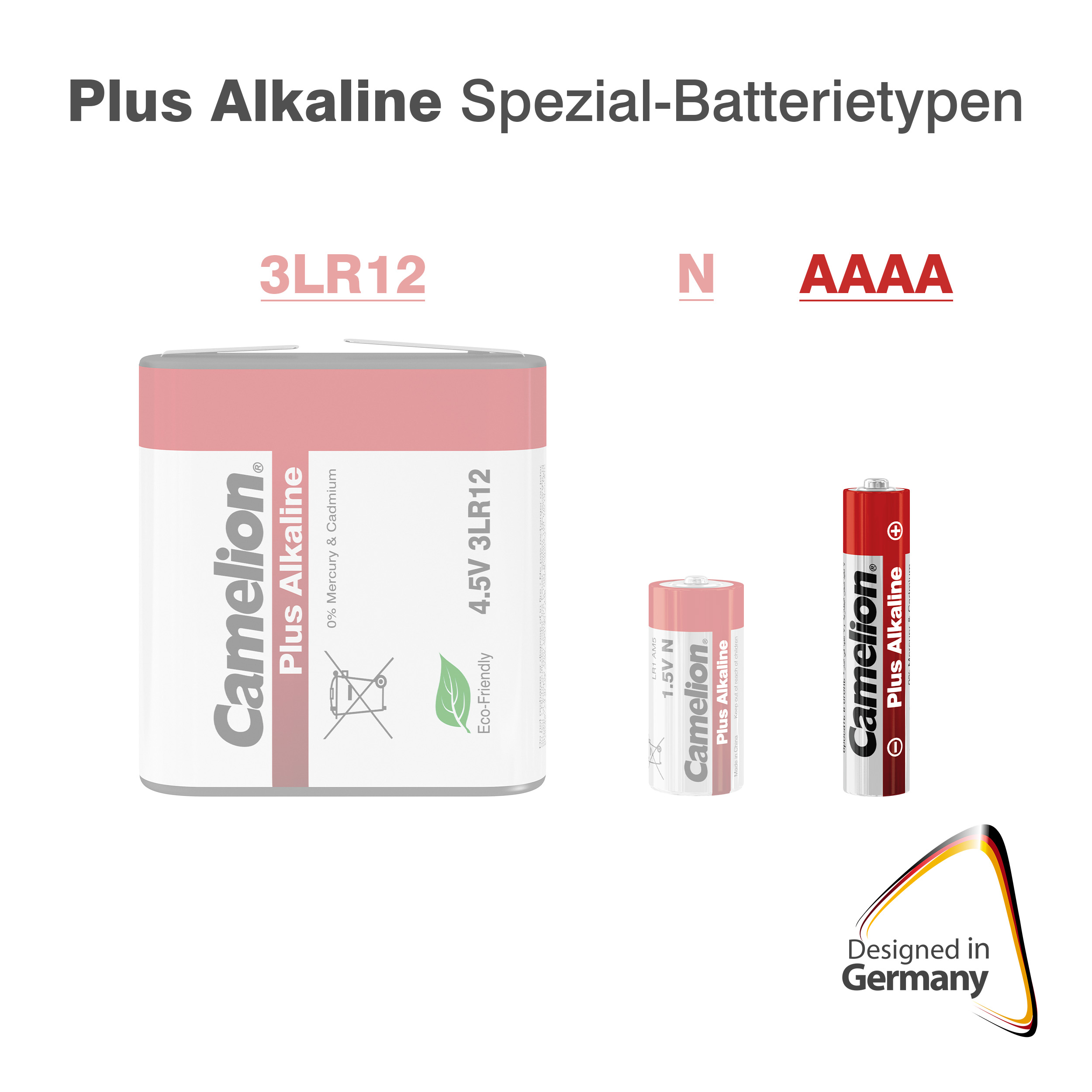 CAMELION Plus ALKALINE LR61 BP2