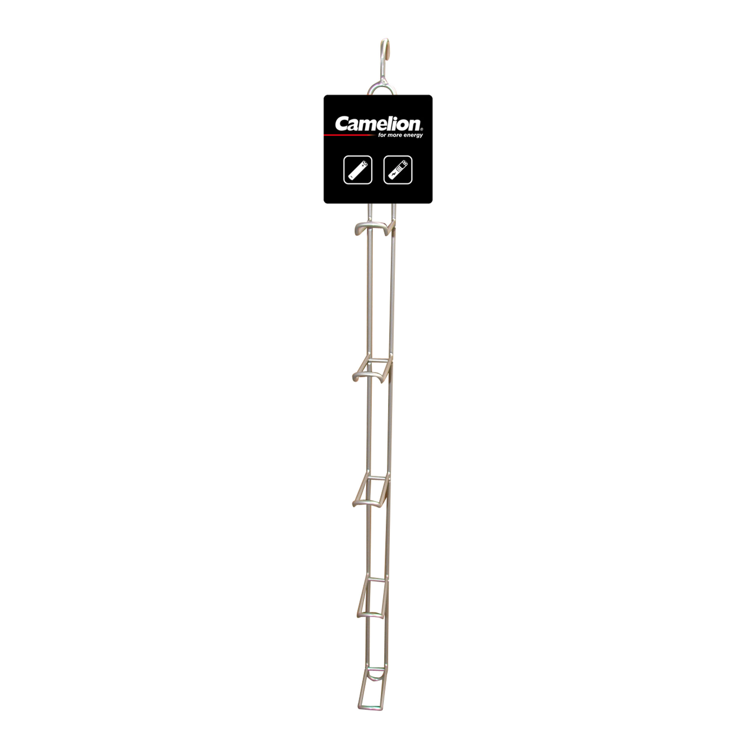 CAMELION HW-01 
Metal Hook Rack for batteries
with 5 hooks