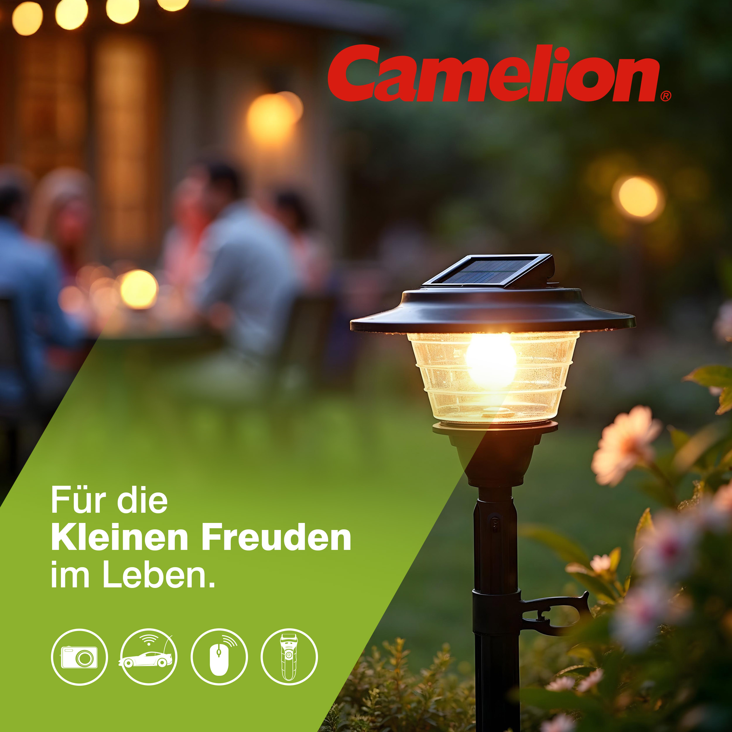 CAMELION NI-MH AlwaysReady AA800 BP4/AAA600 D28 / Solar AlwaysReady Mix Display