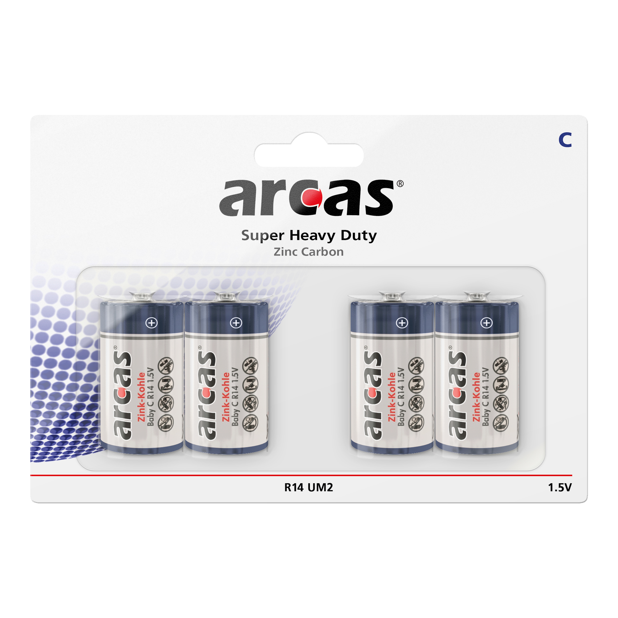 ARCAS R14 / C / Baby / 1,5V - BP4