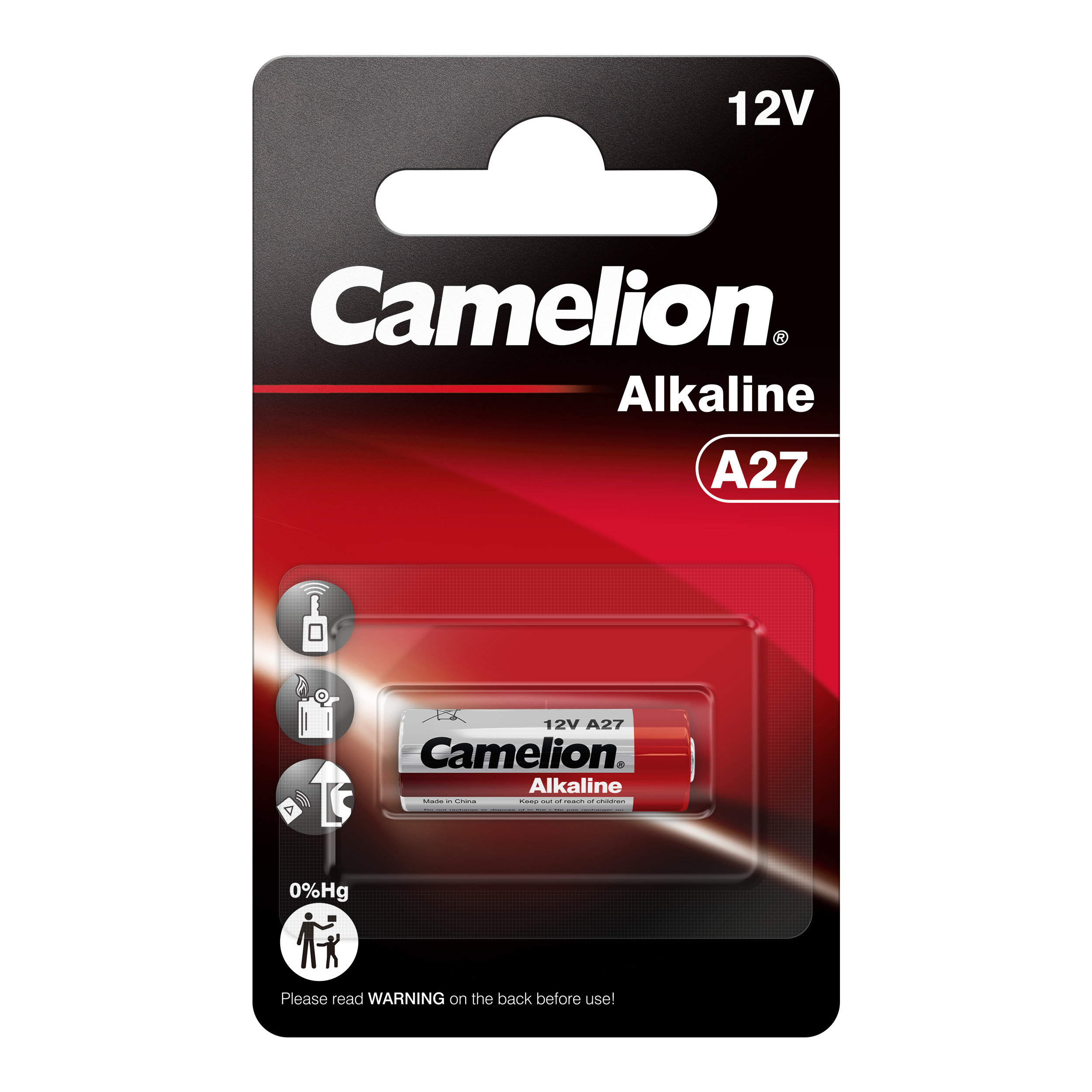 CAMELION Plus Alkaline LR27A BP1