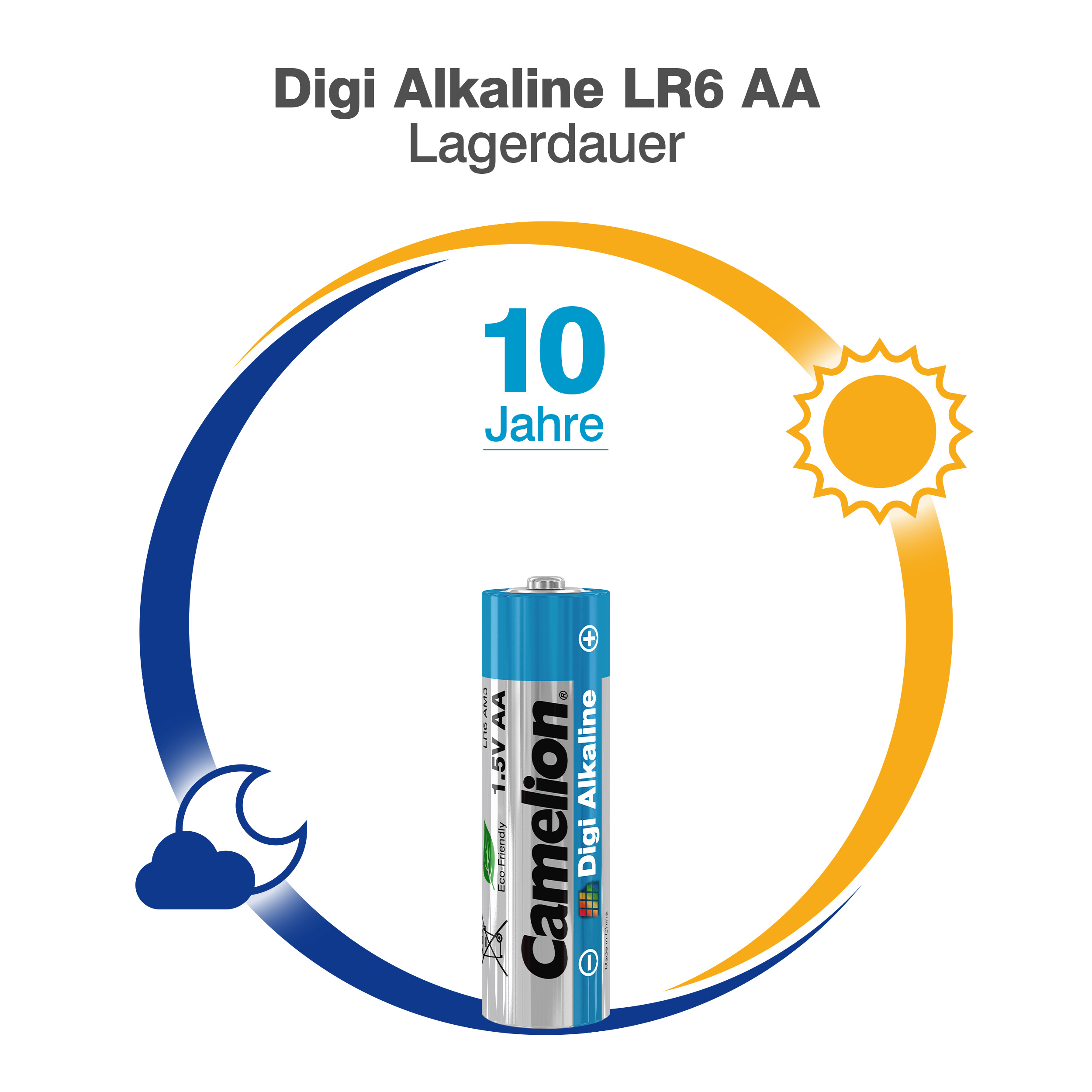CAMELION Digi Alkaline AA/LR6 BP2