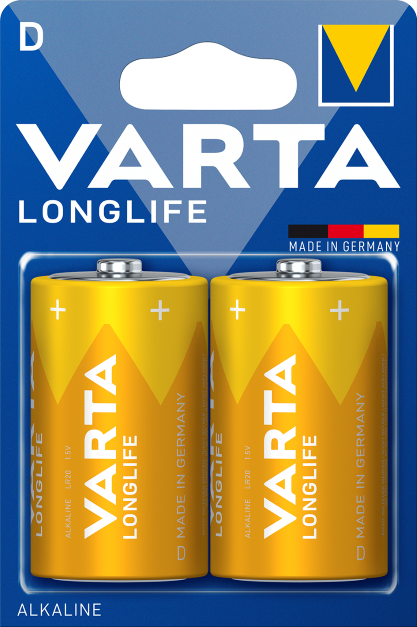 VARTA Longlife / 4120 / LR20 / D / BP2
