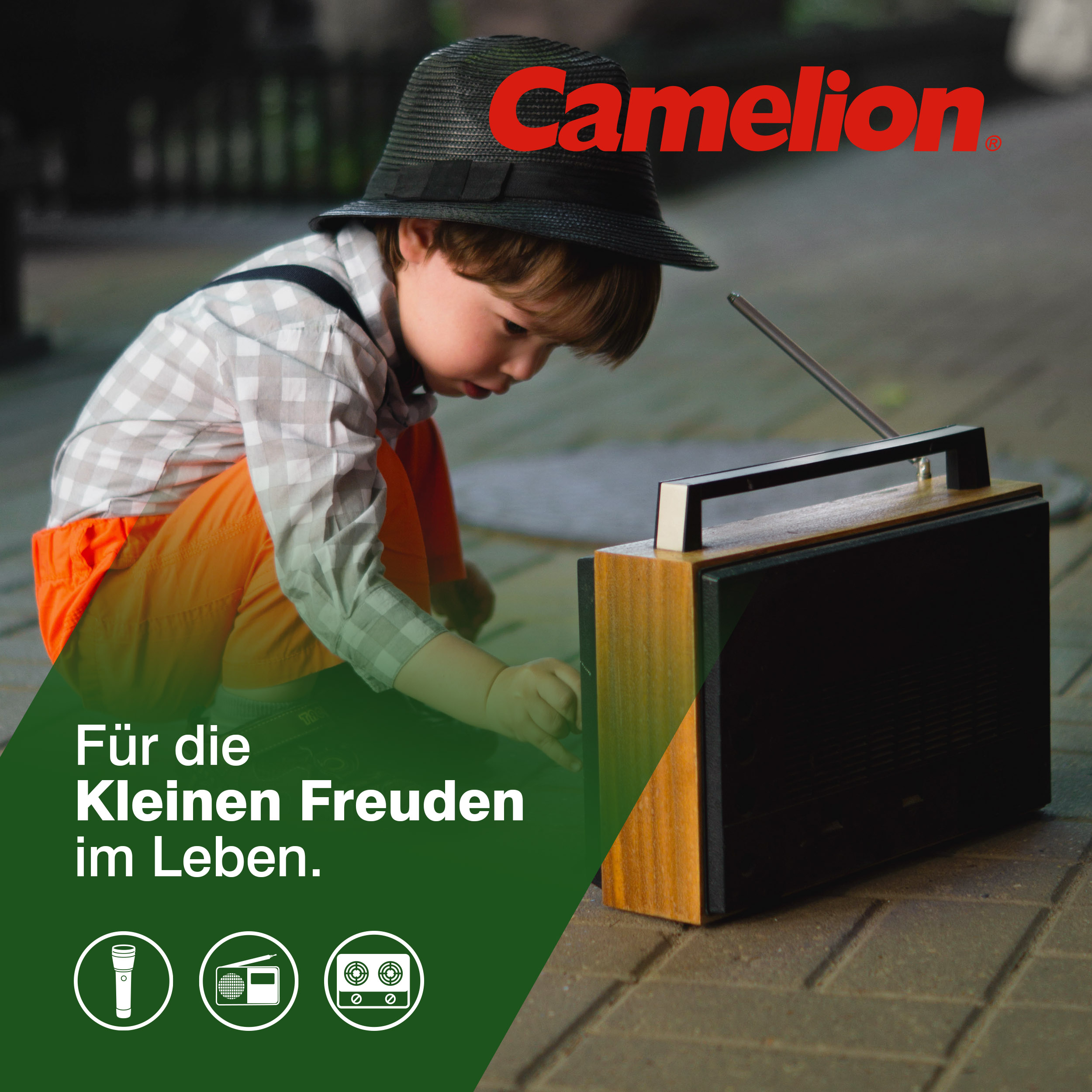 CAMELION Super Heavy Duty Grün D/R20 
SP2