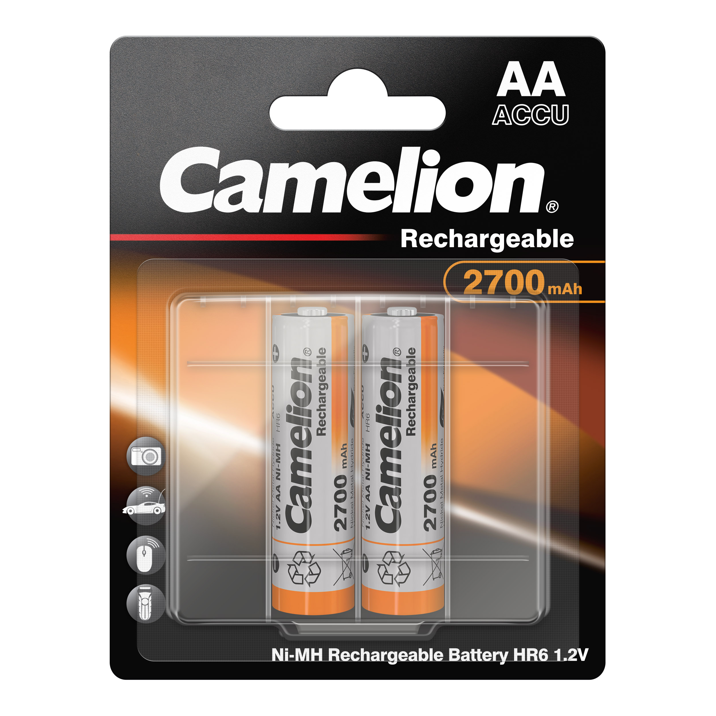 CAMELION Ni-MH HR6 AA 2700mA 
BP2