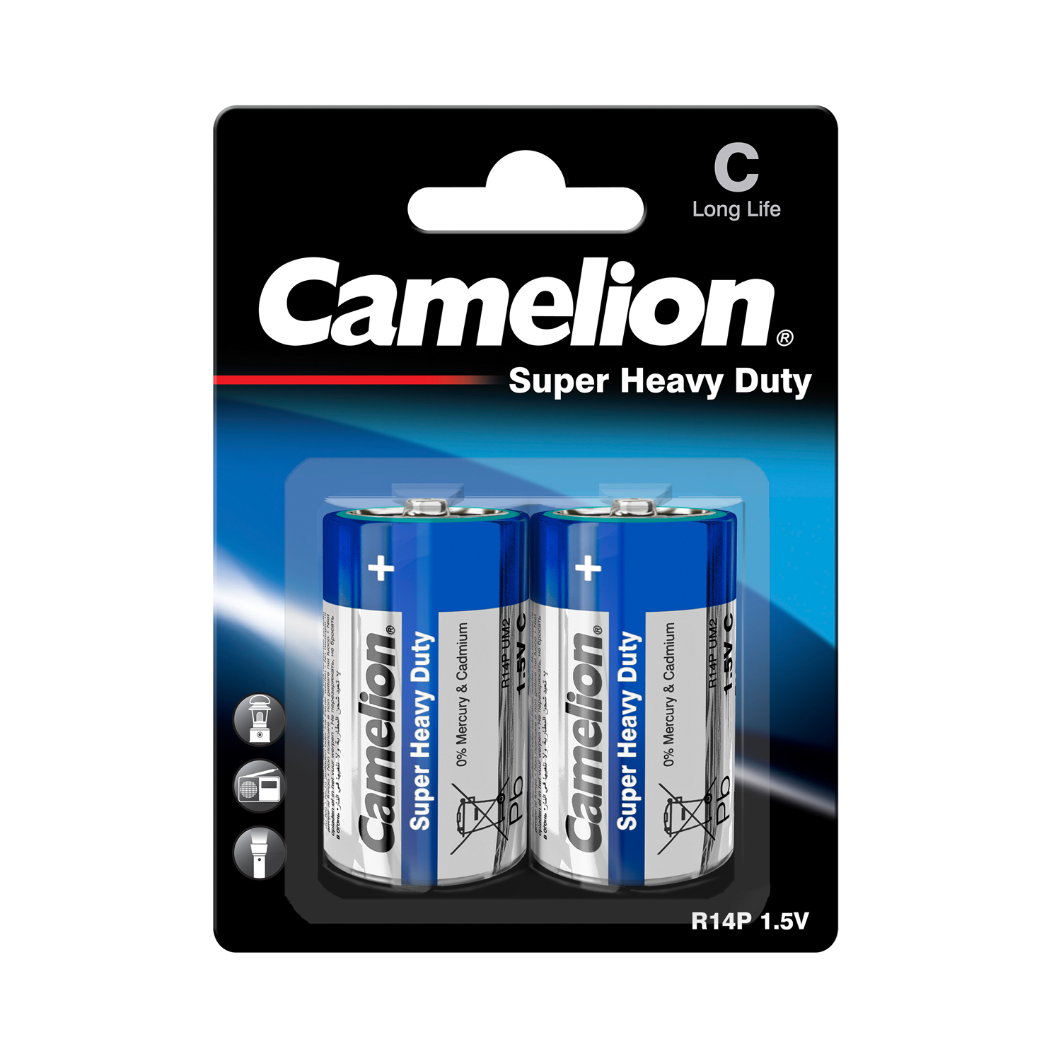 CAMELION R14 C / Blau / BP2