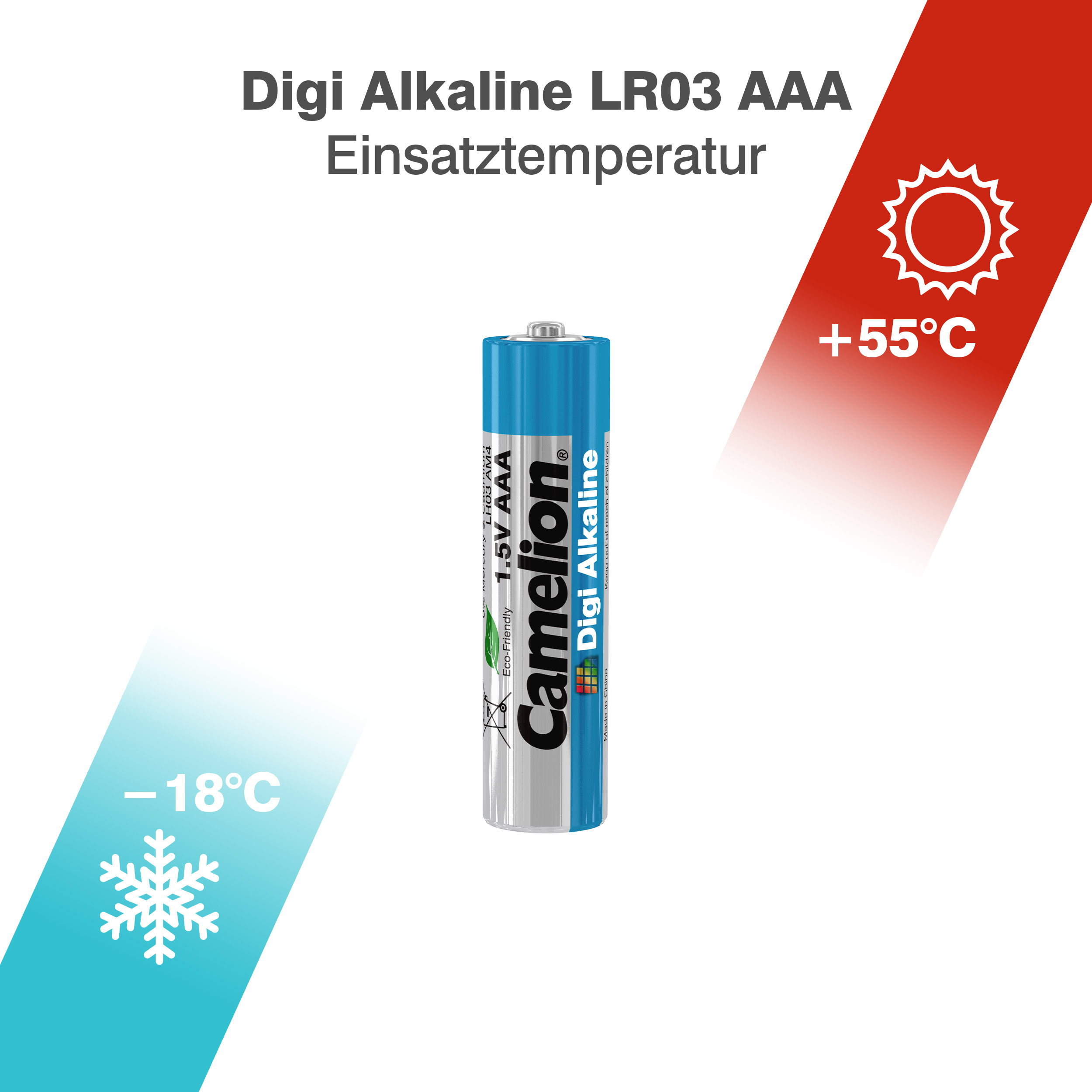 CAMELION Digi Alkaline LR03 / Micro / BP2
