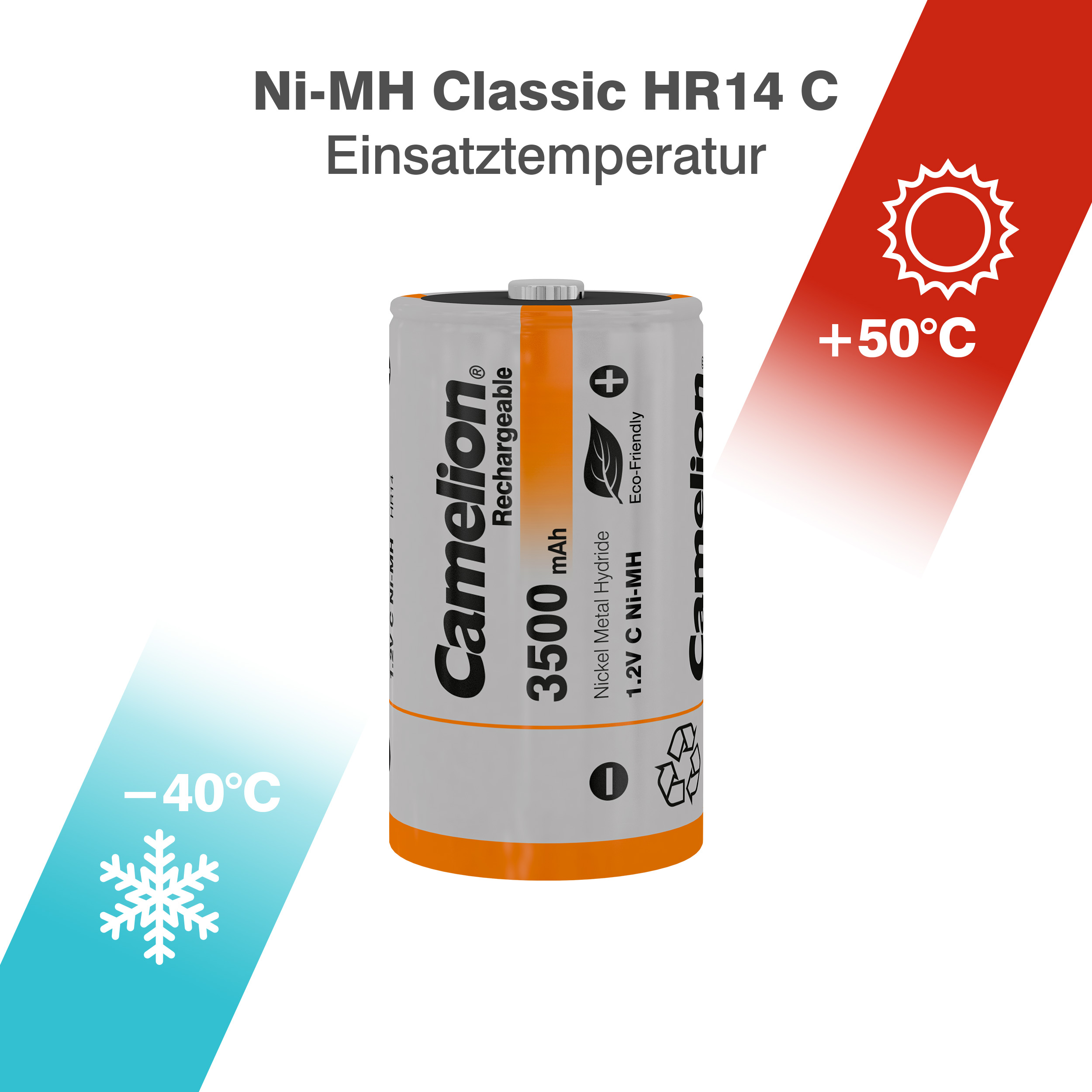 CAMELION Ni-MH HR14 C 3500mA 
BP2