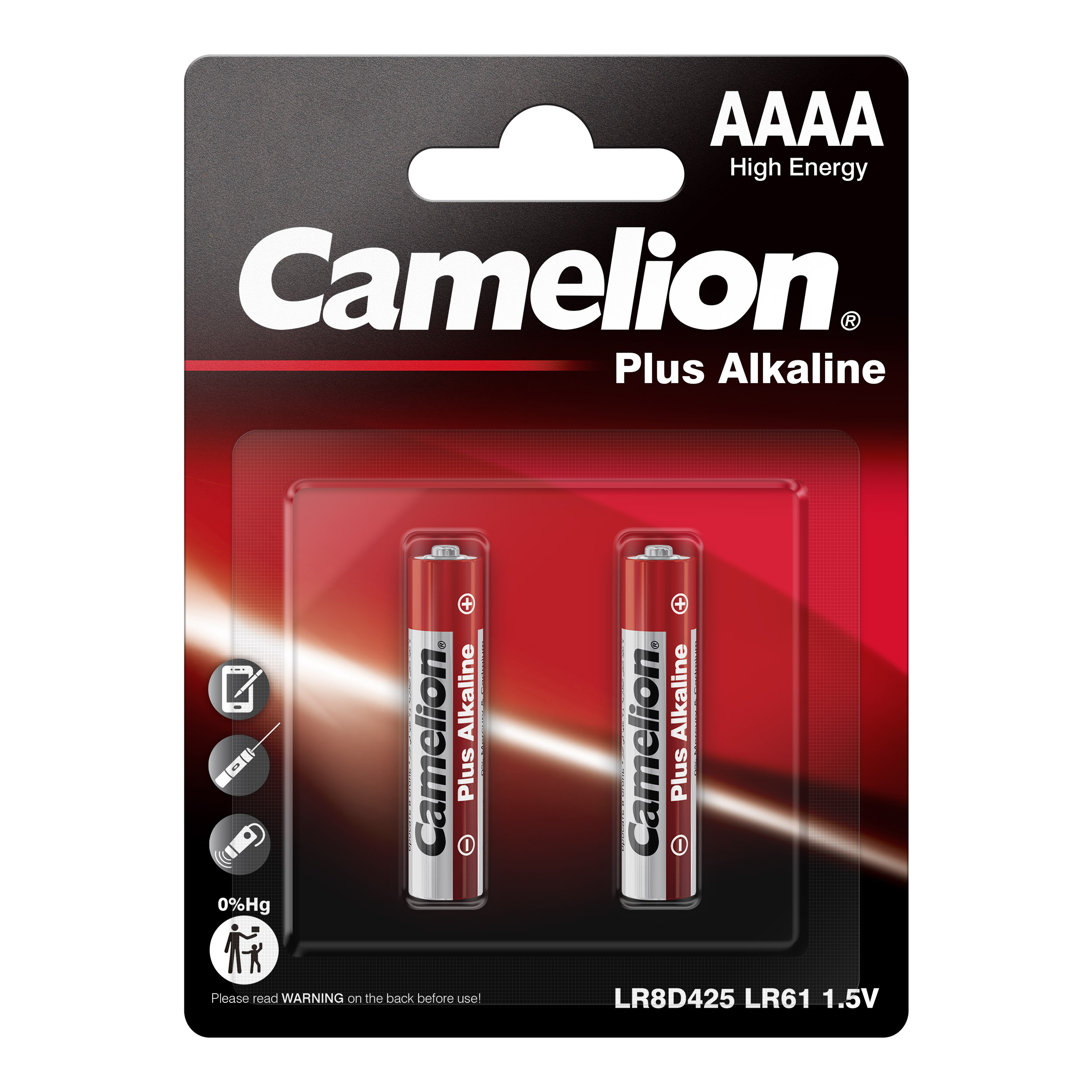 CAMELION Plus ALKALINE LR61 BP2