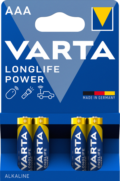 VARTA Long Life Power / 4903 / LR03 / Mikro / BP4