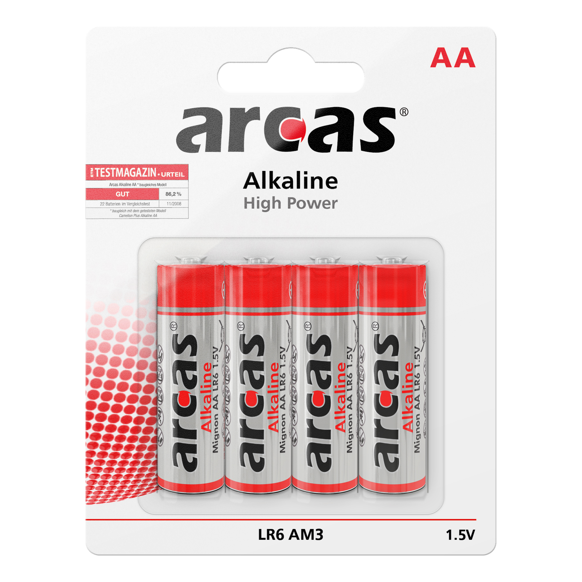 ARCAS LR6 / AA / Mignon / 1,5V - BP4