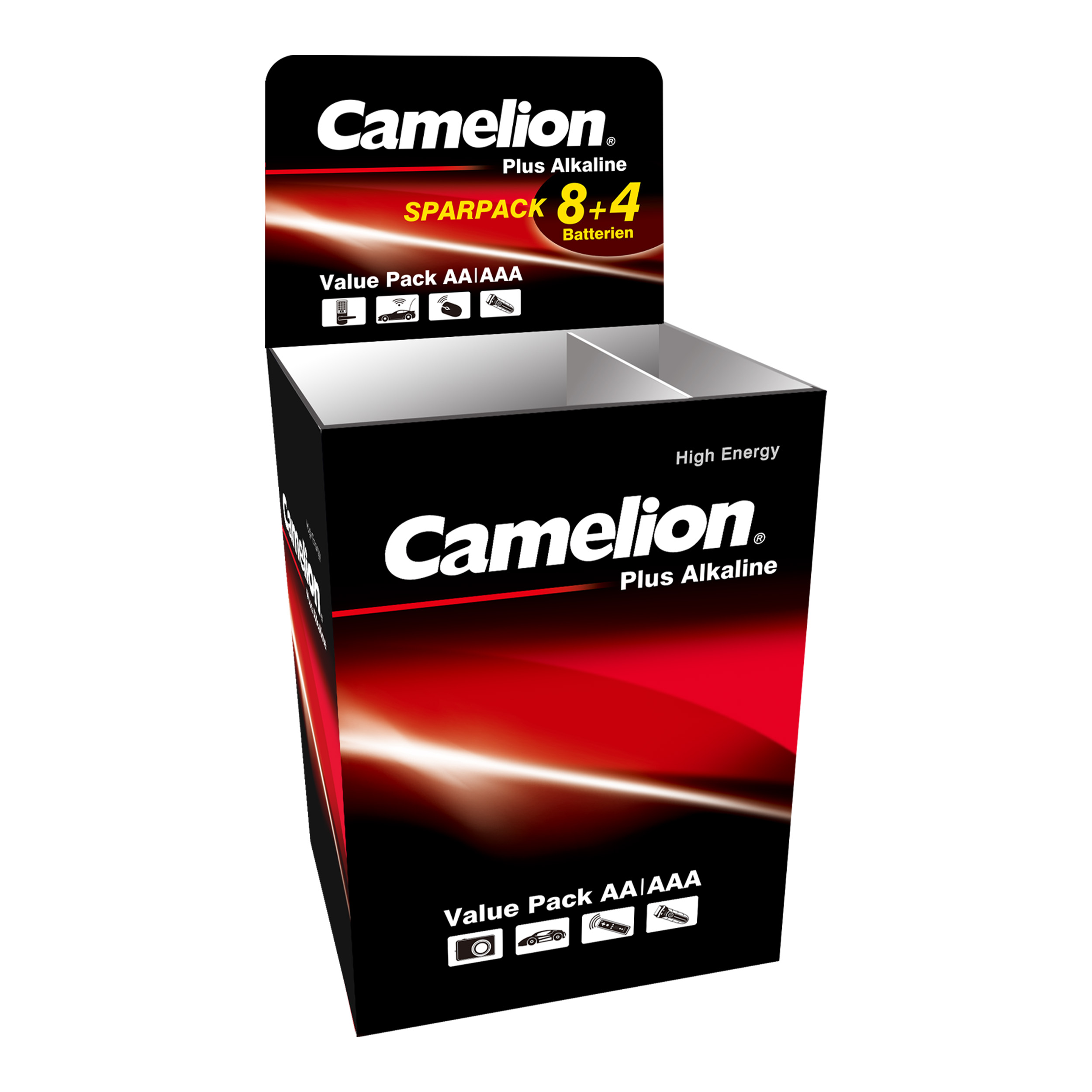 CAMELION DR-16 Cardboard Floor Display for AA/AAA SP40