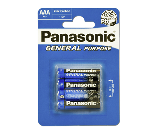PANASONIC Heavy Duty R03 / Mikro / BP4