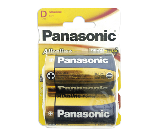 PANASONIC Power Alkaline LR20 / Mono / BP2
