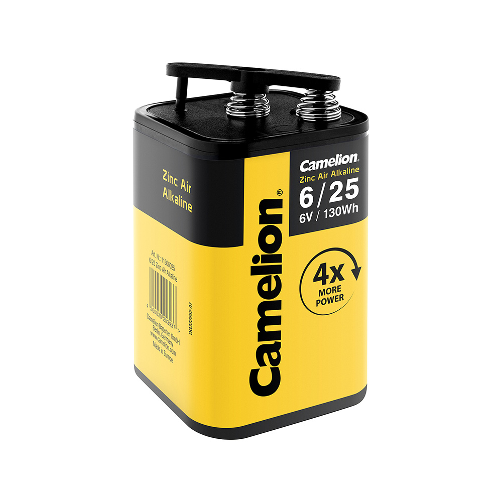 ZinK Luft Alkaline Zink Luft Alkaline 4LR25 6V