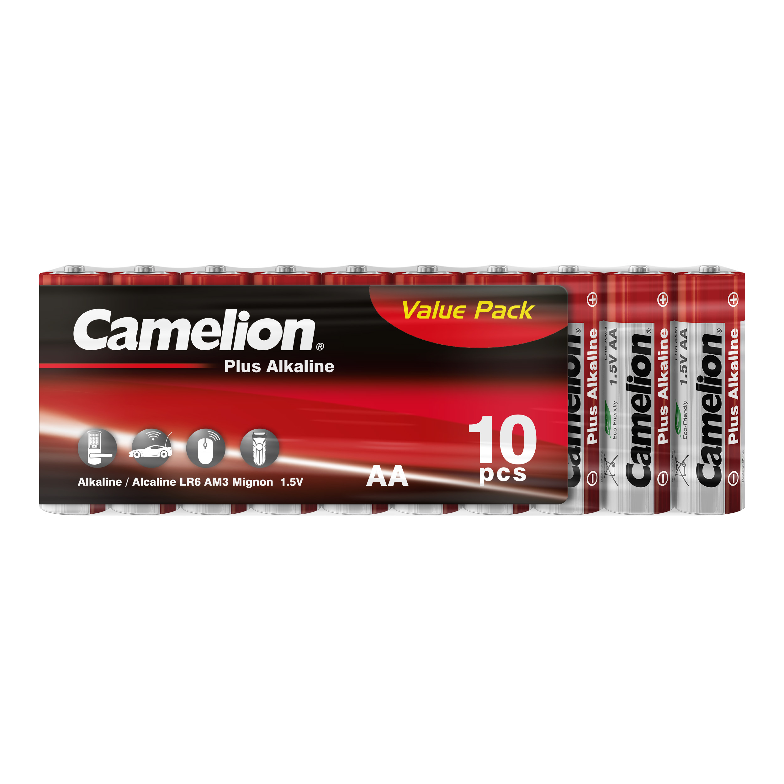 CAMELION Plus Alkaline AA/LR6 SP10