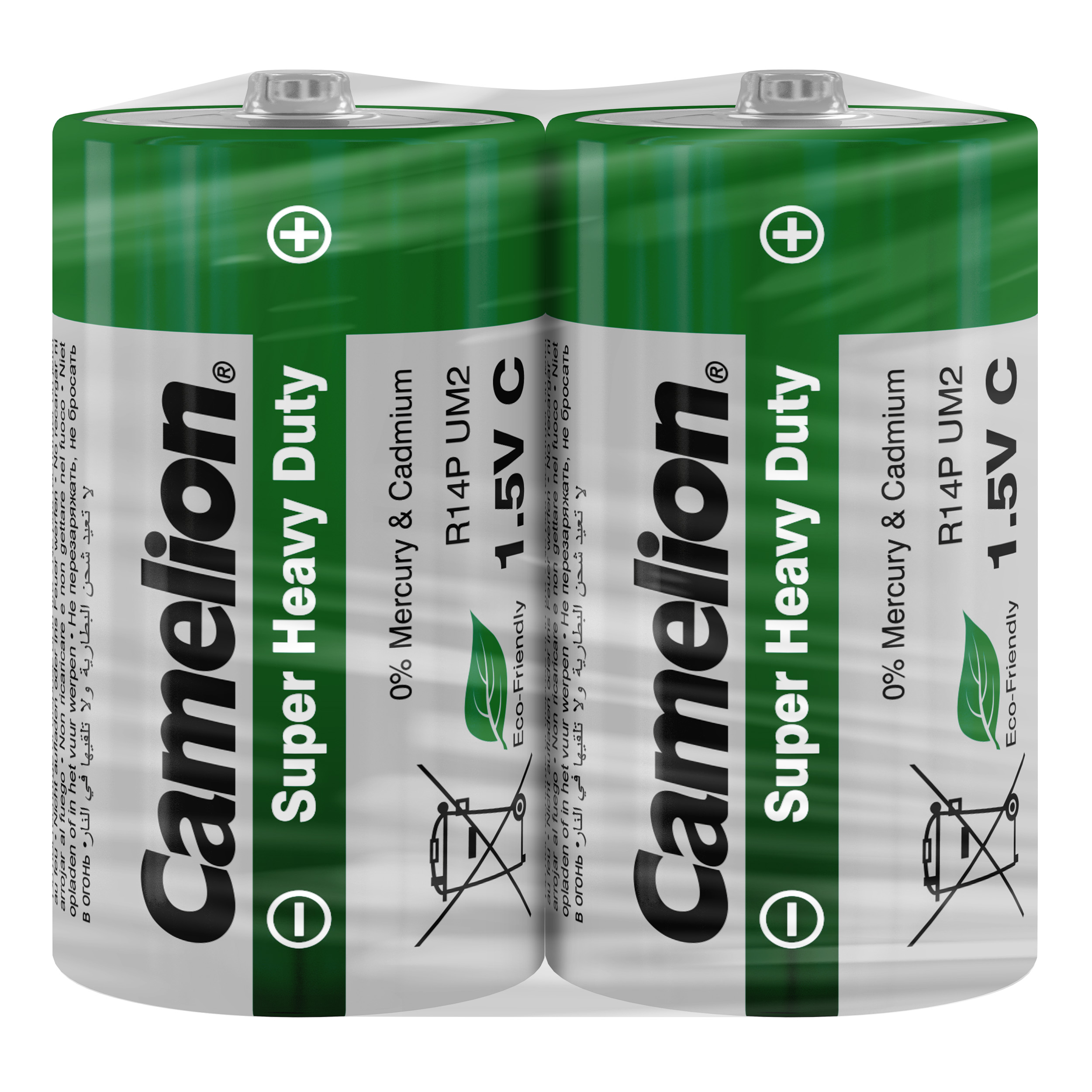 CAMELION Super Heavy Duty Green C/R14 
SP2