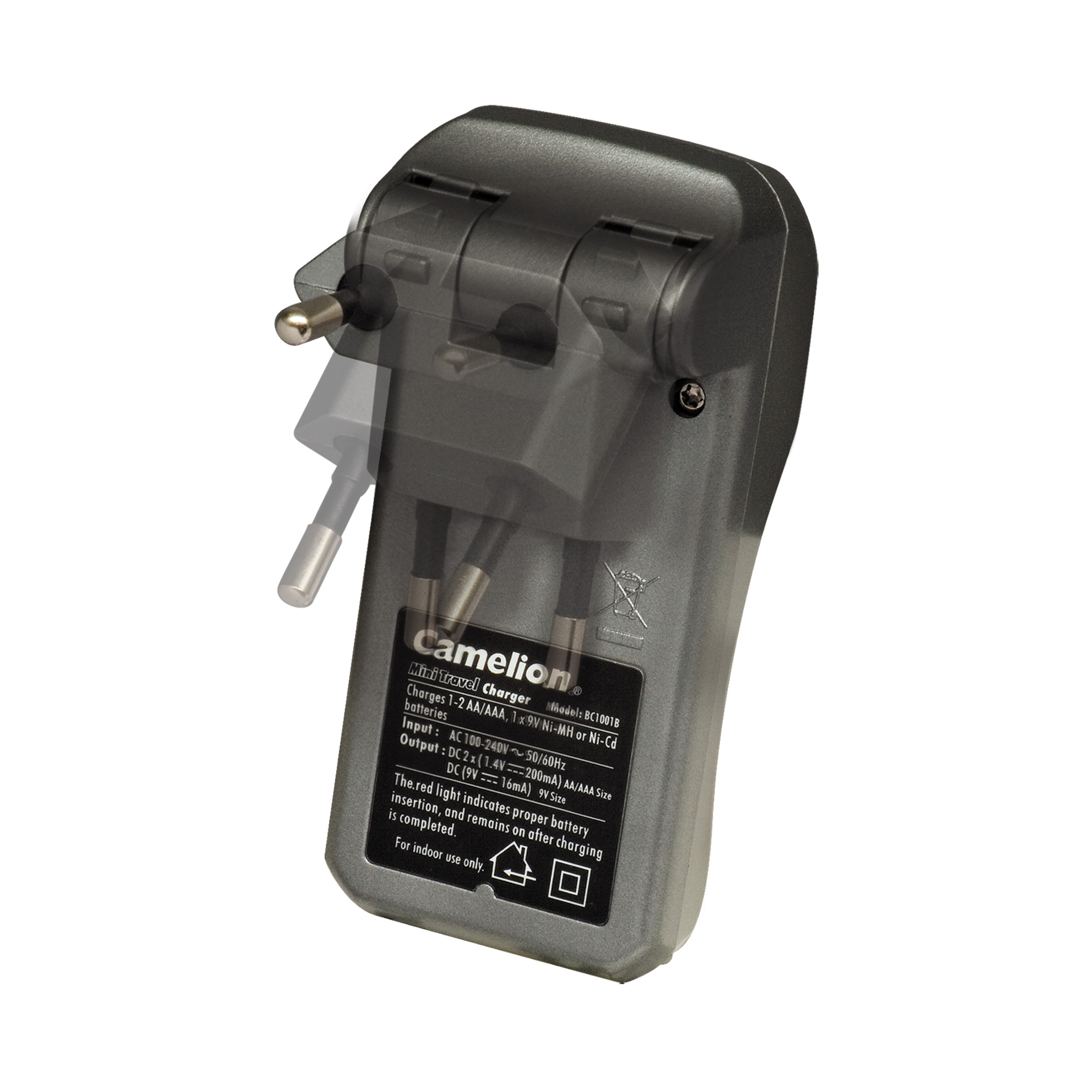 CAMELION Overnight Charger BC-1001A with batteries BP1