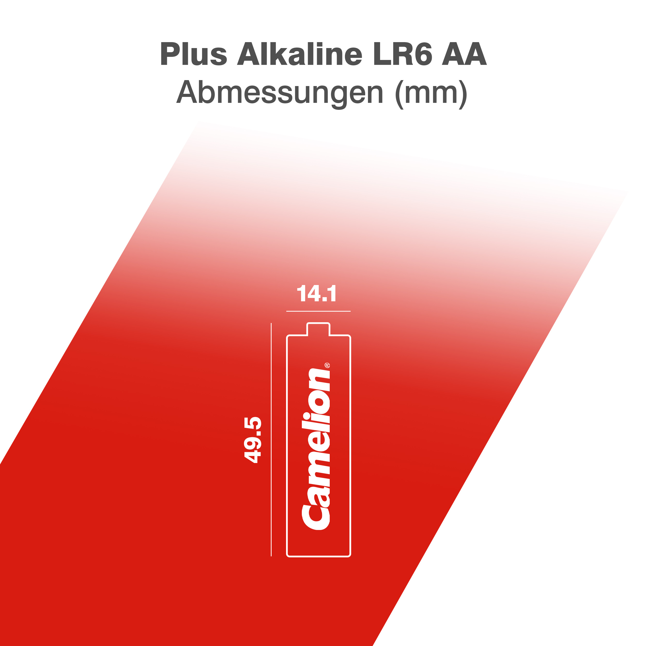 CAMELION Plus Alkaline AA/LR6 BP4