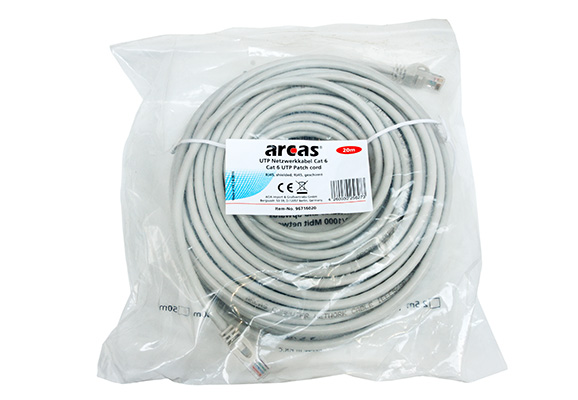 ARCAS Netzwerkkabel Cat 6 UTP / 20m