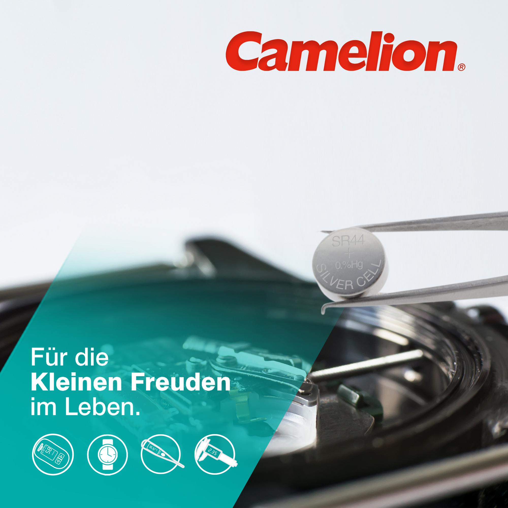 CAMELION Silber Oxid SR44 / G13 / 357 / BP1