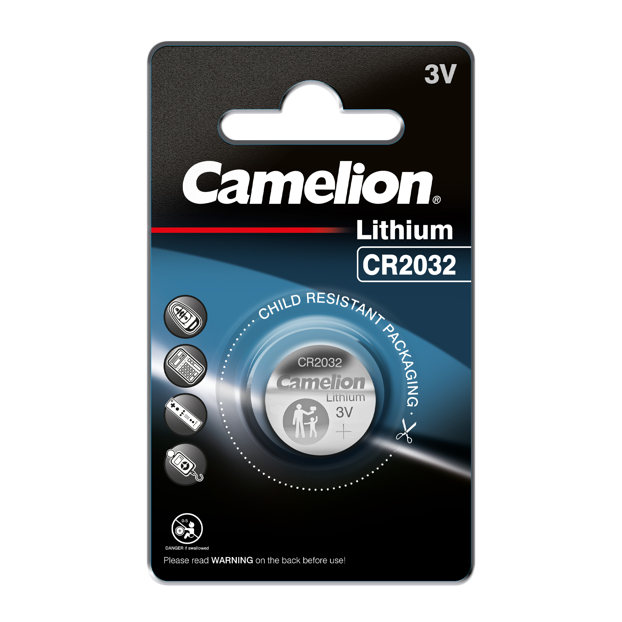 CAMELION Lithium CR2032 / BP1