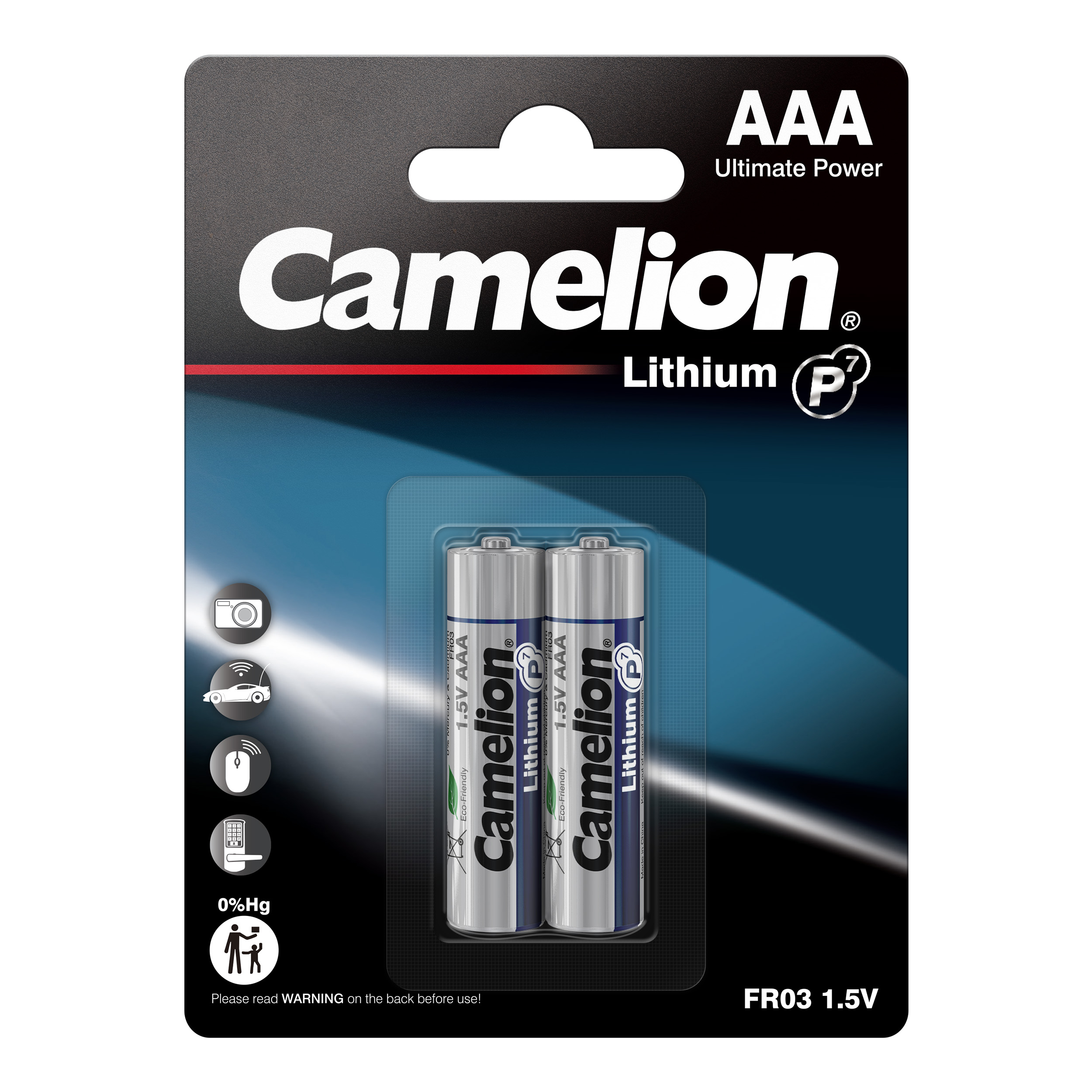 CAMELION Lithium FR03 / AAA / BP2
