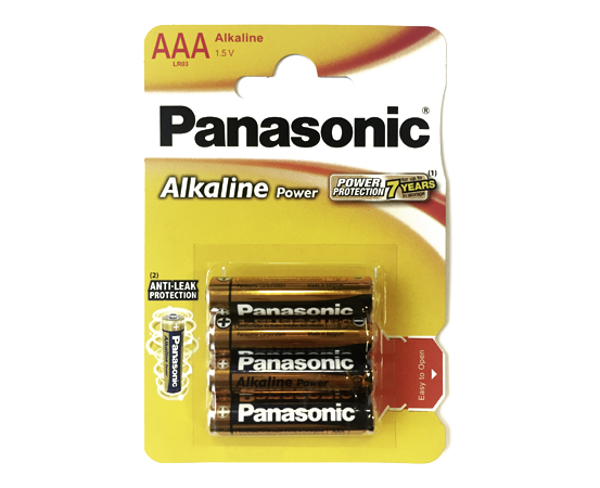PANASONIC Power Alkaline LR03 / Mikro / BP4