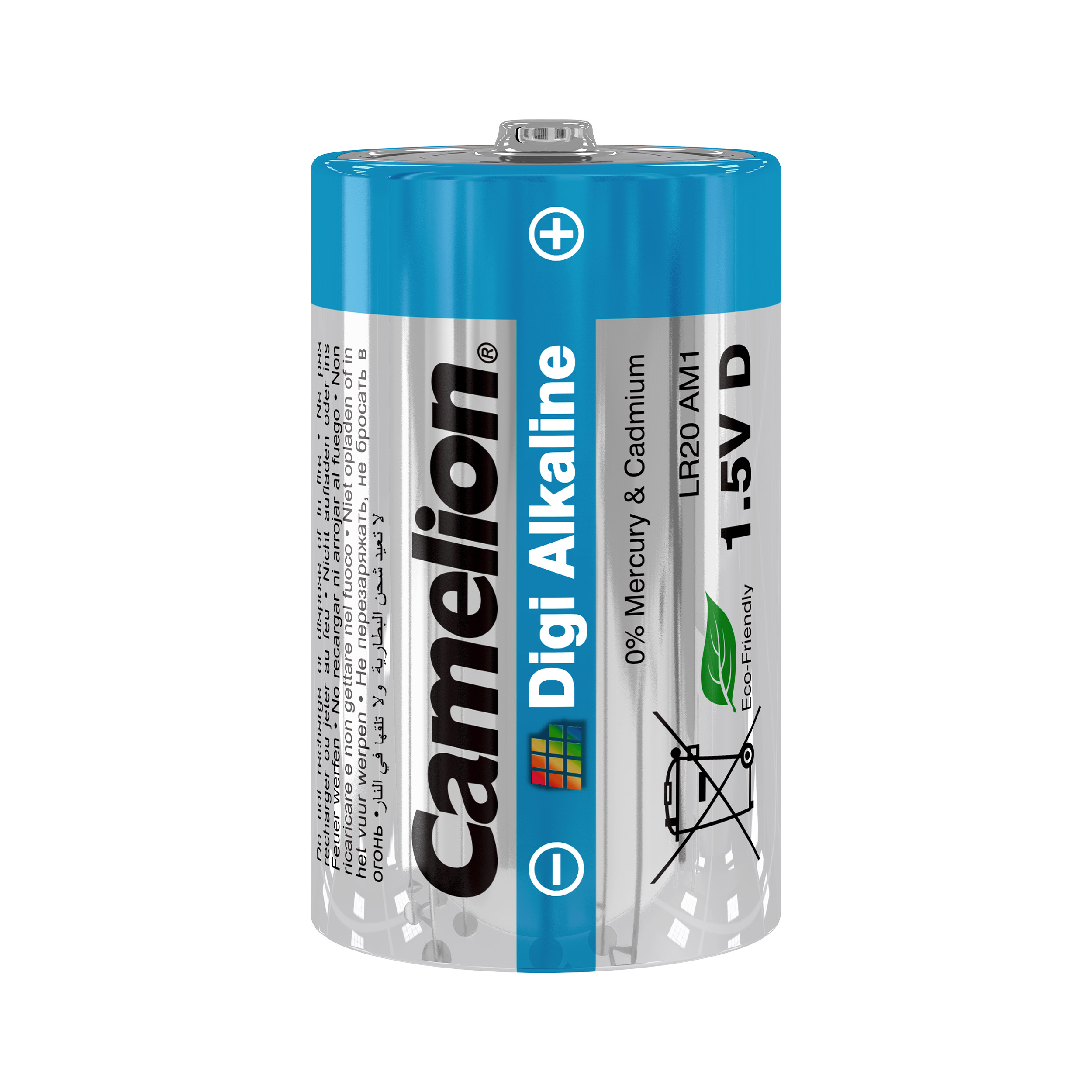 CAMELION Digi Alkaline D/LR20 BP2