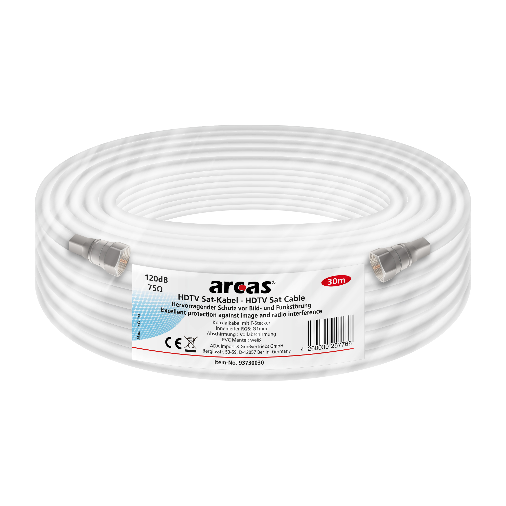ARCAS SAT- KABEL (HDTV) / 30m