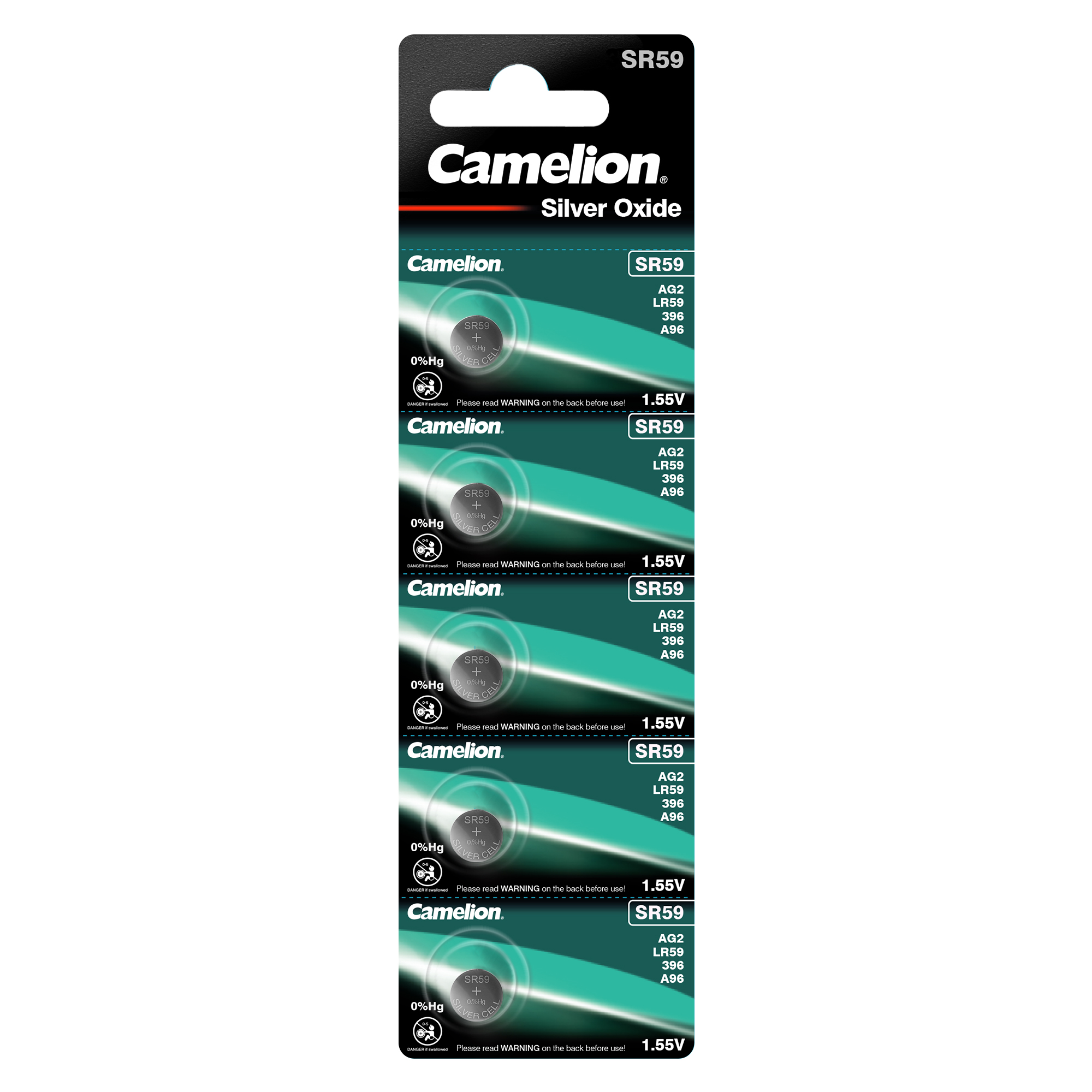 CAMELION Silber Oxid SR59W / G2 / 396 / BP5