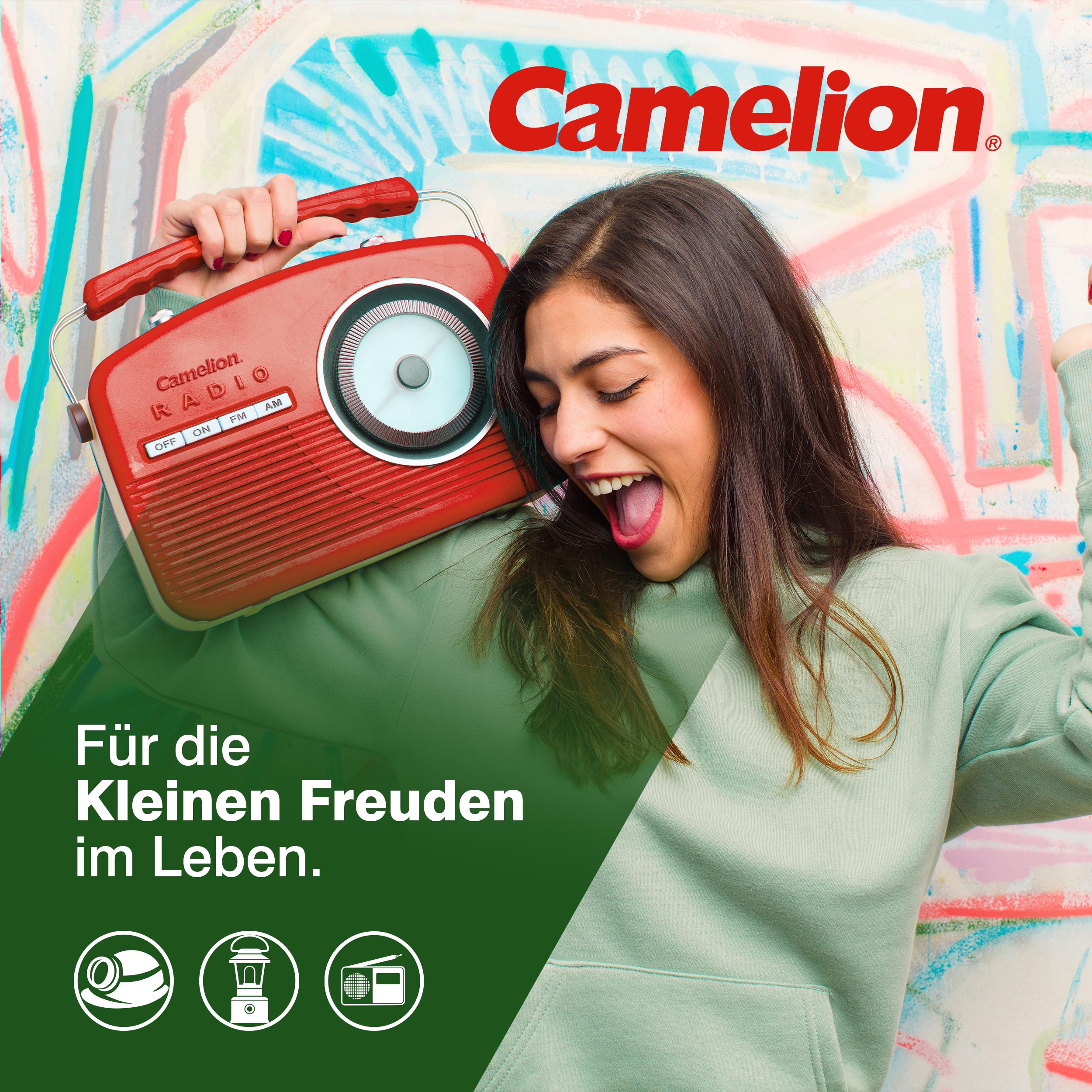CAMELION 3R12 / 4,5V / Green / SP1