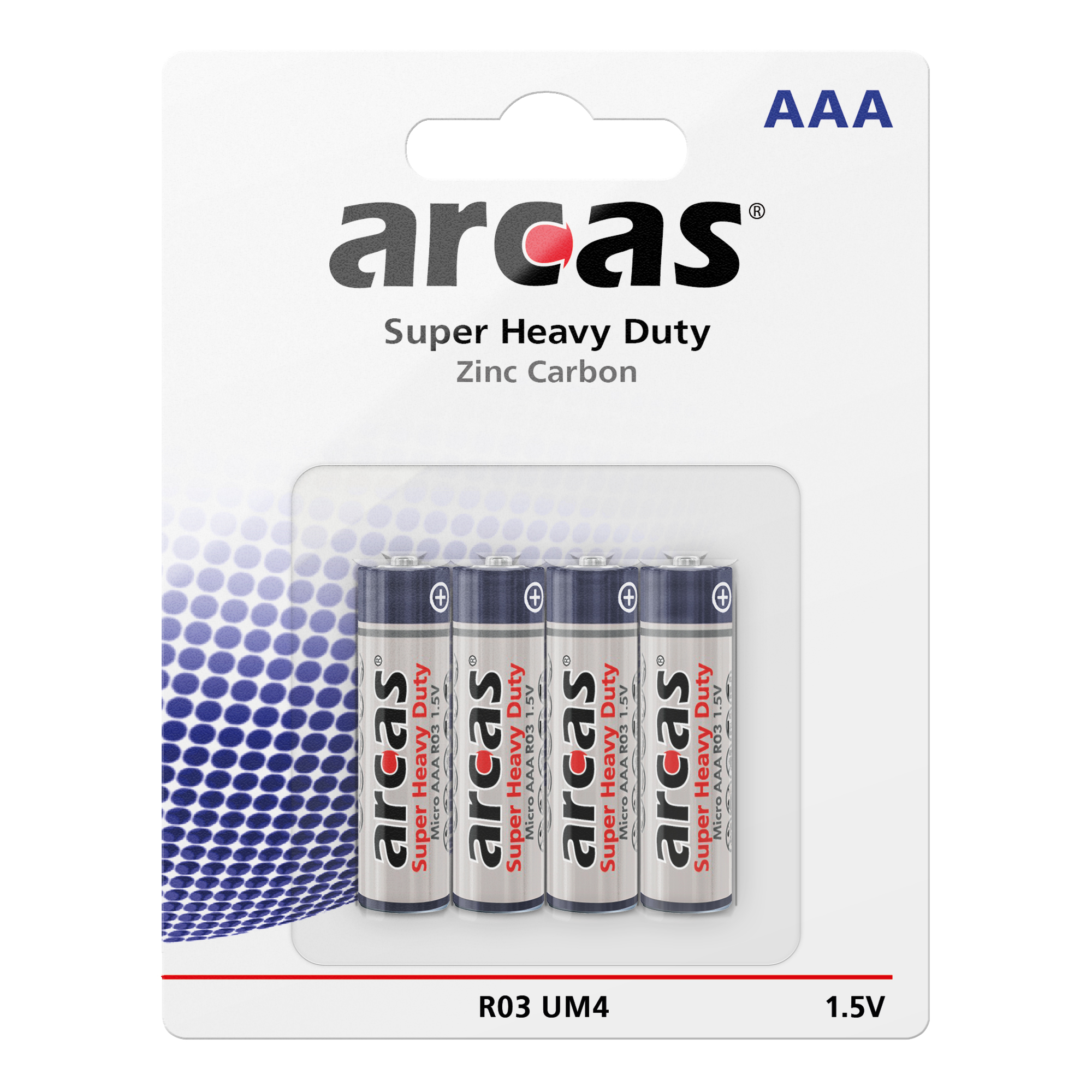 ARCAS R03 / AAA Micro / 1,5V - BP4