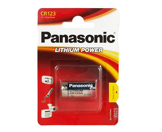 PANASONIC Photo Lithium CR123A / BP1