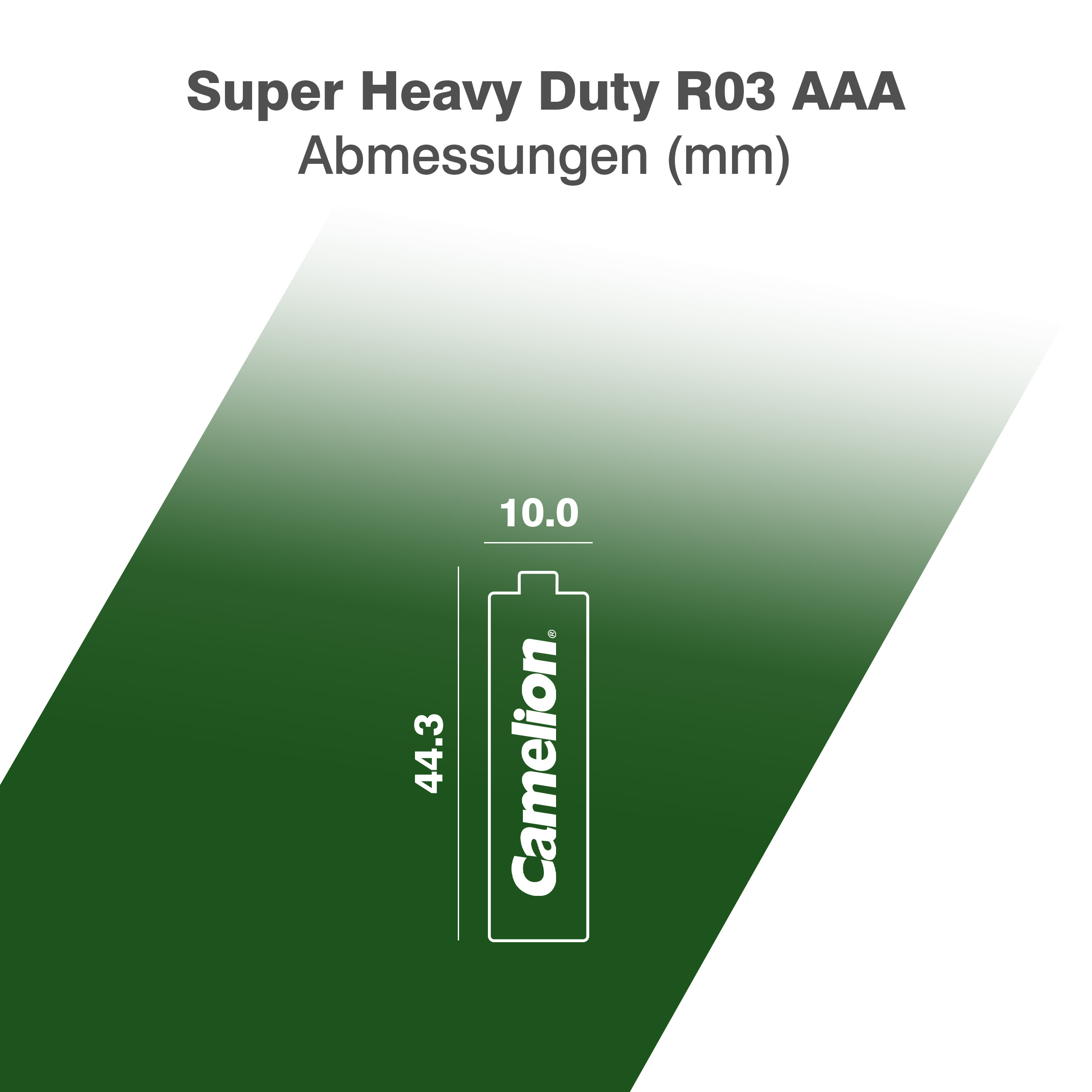 CAMELION R03 AAA Grün / SP12
